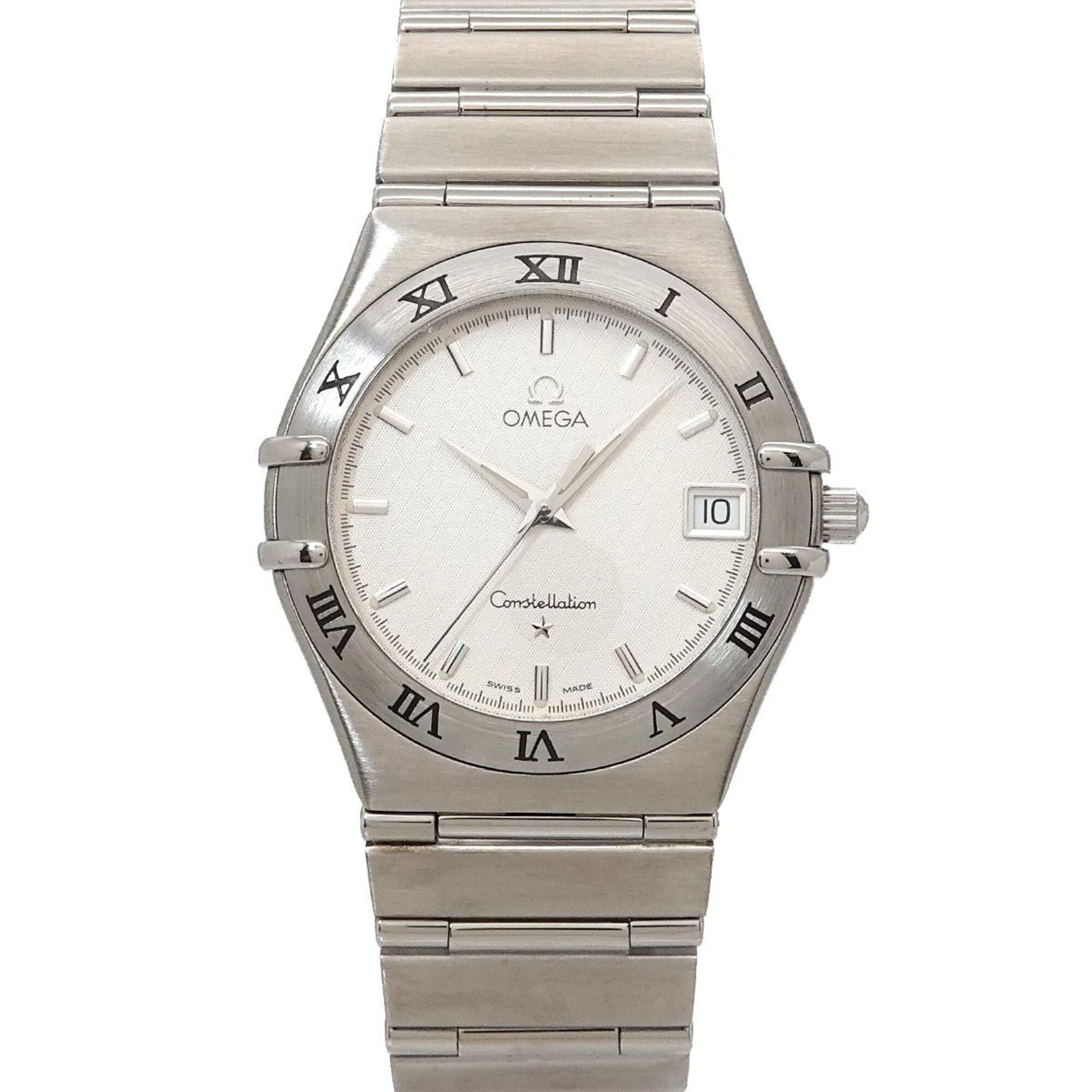 Montre Omega Constellation 1512 30, cadran argenté, 34 mm