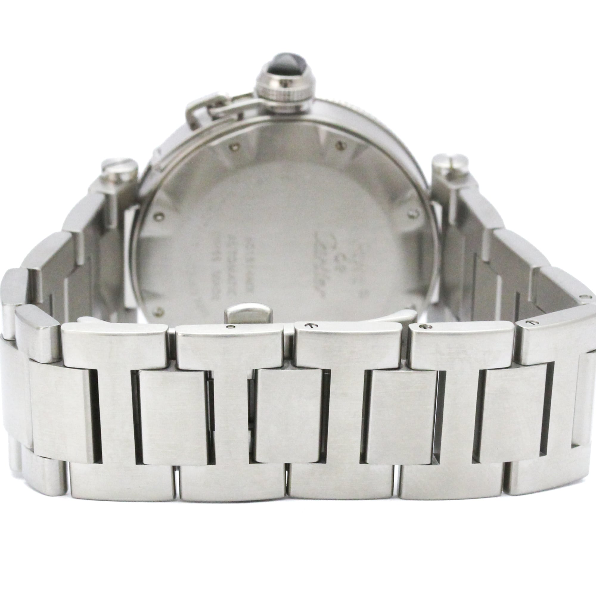 Cartier Pasha Seatimer W31077M7 Black Dial 40mm Watch