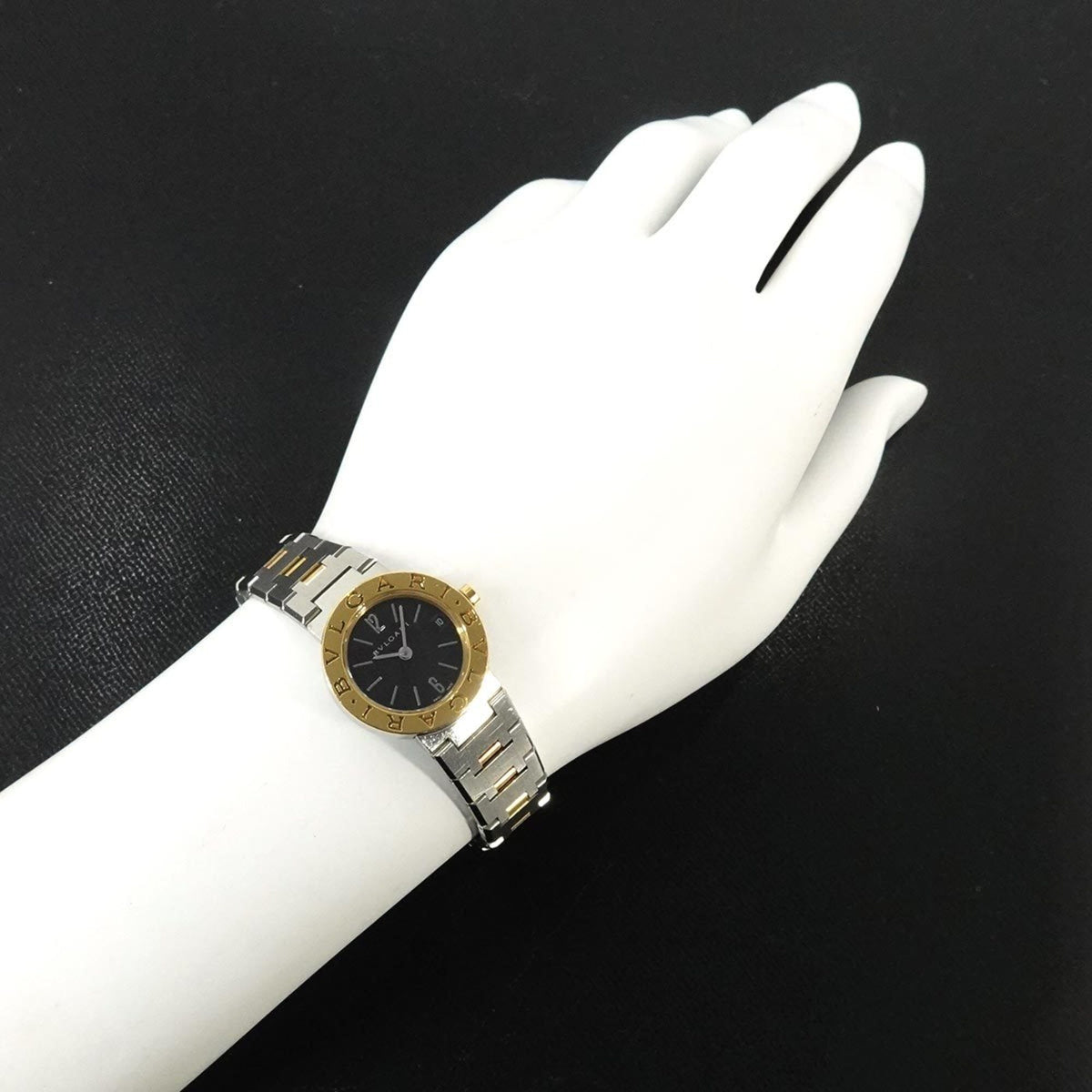 Montre Bvlgari BB23SG Noir avec cadran de 23 mm