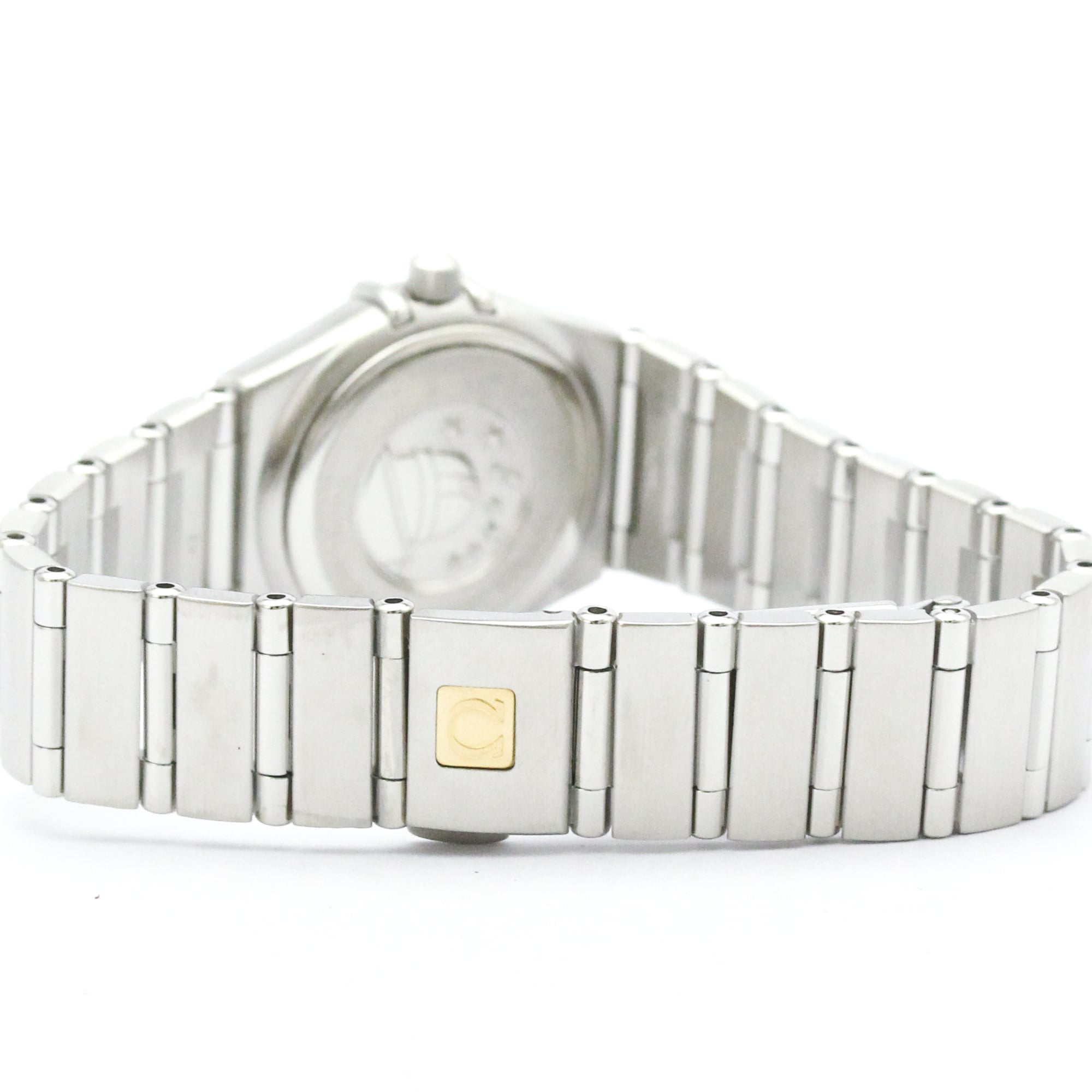OMEGA Constellation Diamond MOP Dial Ladies Quartz Steel Watch 1567.66 Polished