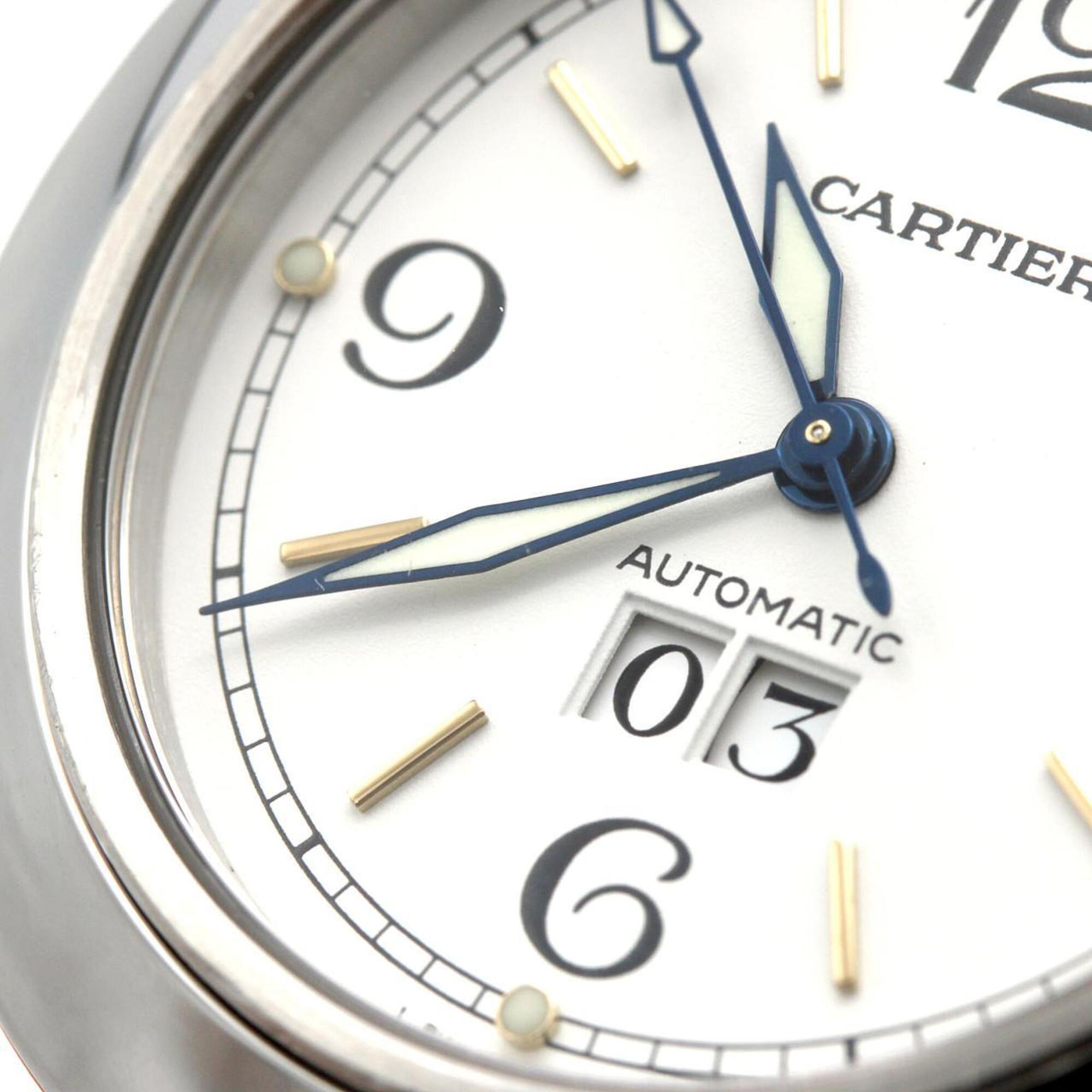Cartier Pasha W31044M7 White Dial 35mm Watch