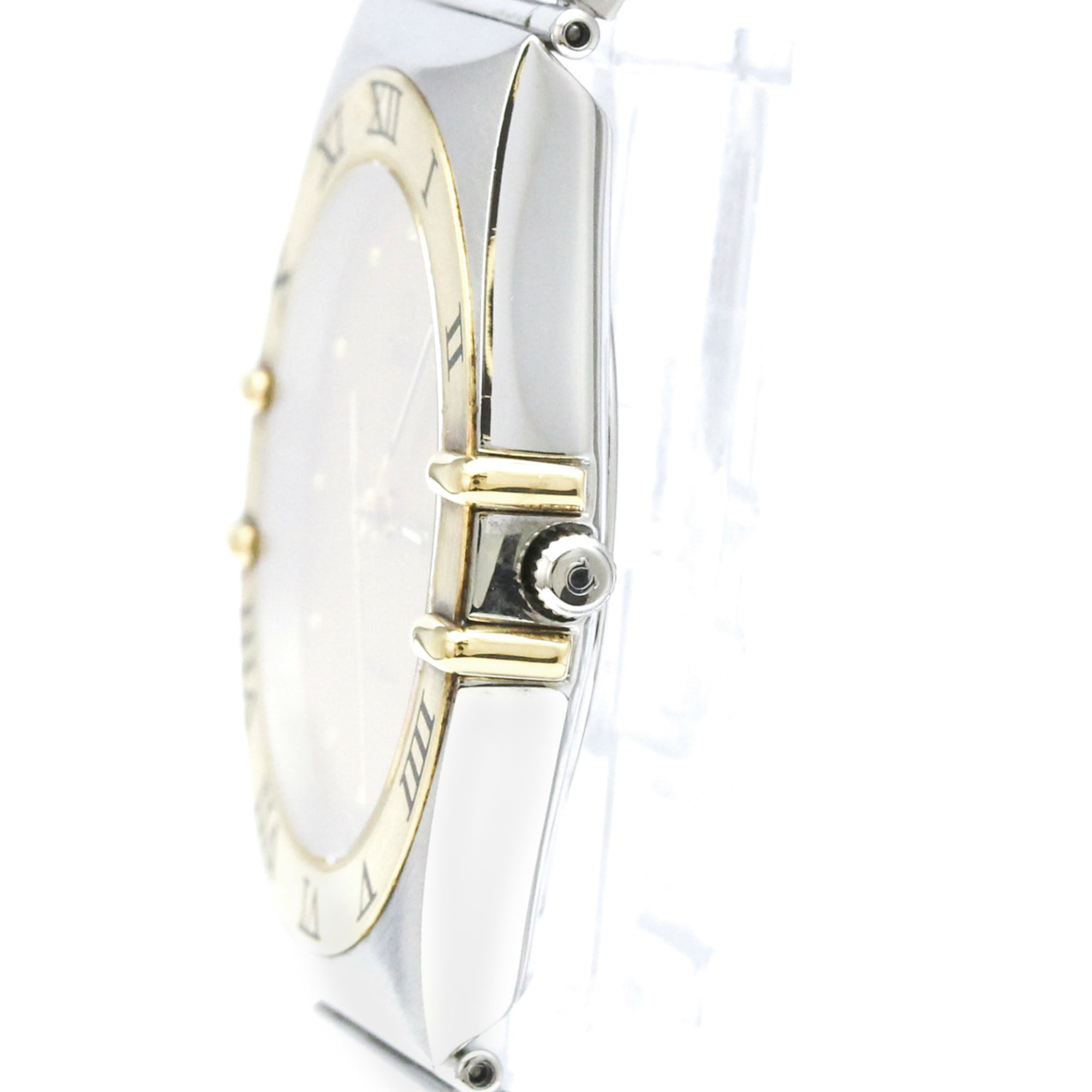 Montre Omega Constellation 3961070, cadran doré, 33 mm