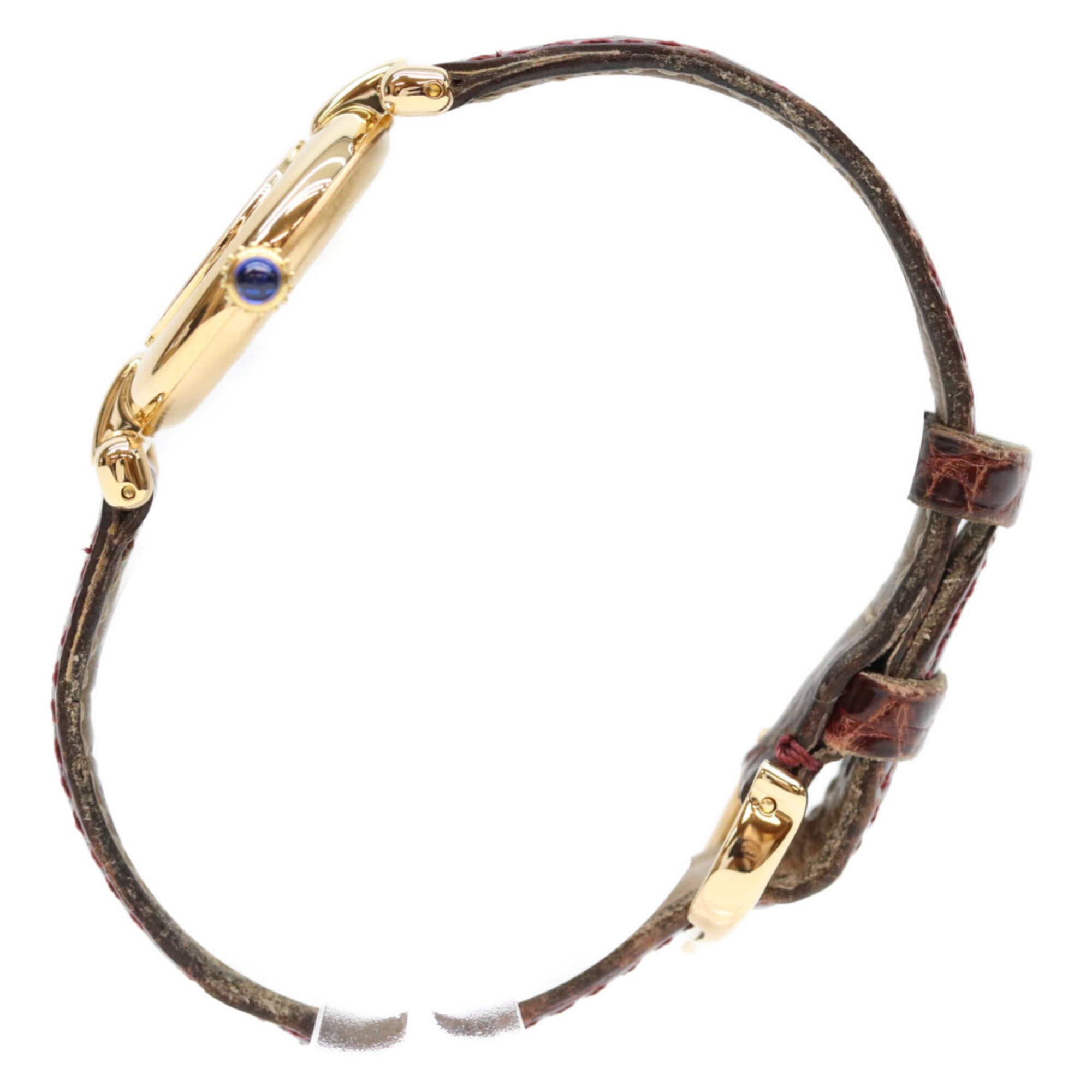 Cartier W1000653 925 Must ColisÃ©e SM Vermeil Quartz Gold with Ivory Dial Ladies