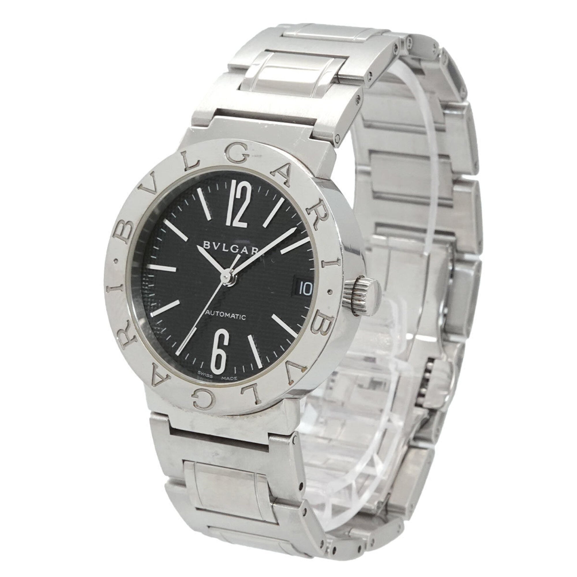 Bvlgari BB33SSAUTO Black Dial 33mm Watch
