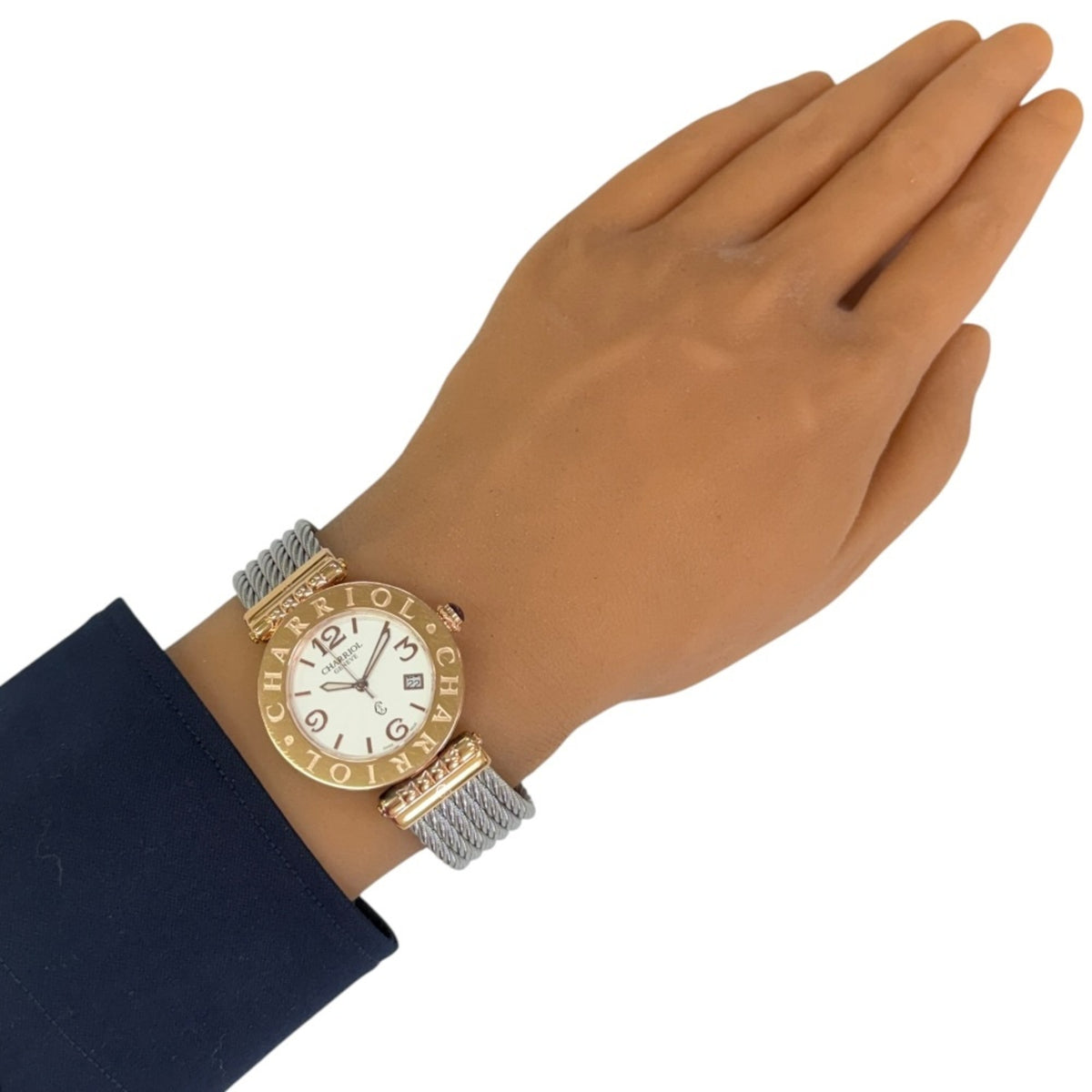 Charriol GZl1l6z7 horloge met wijzerplaat, 36 mm