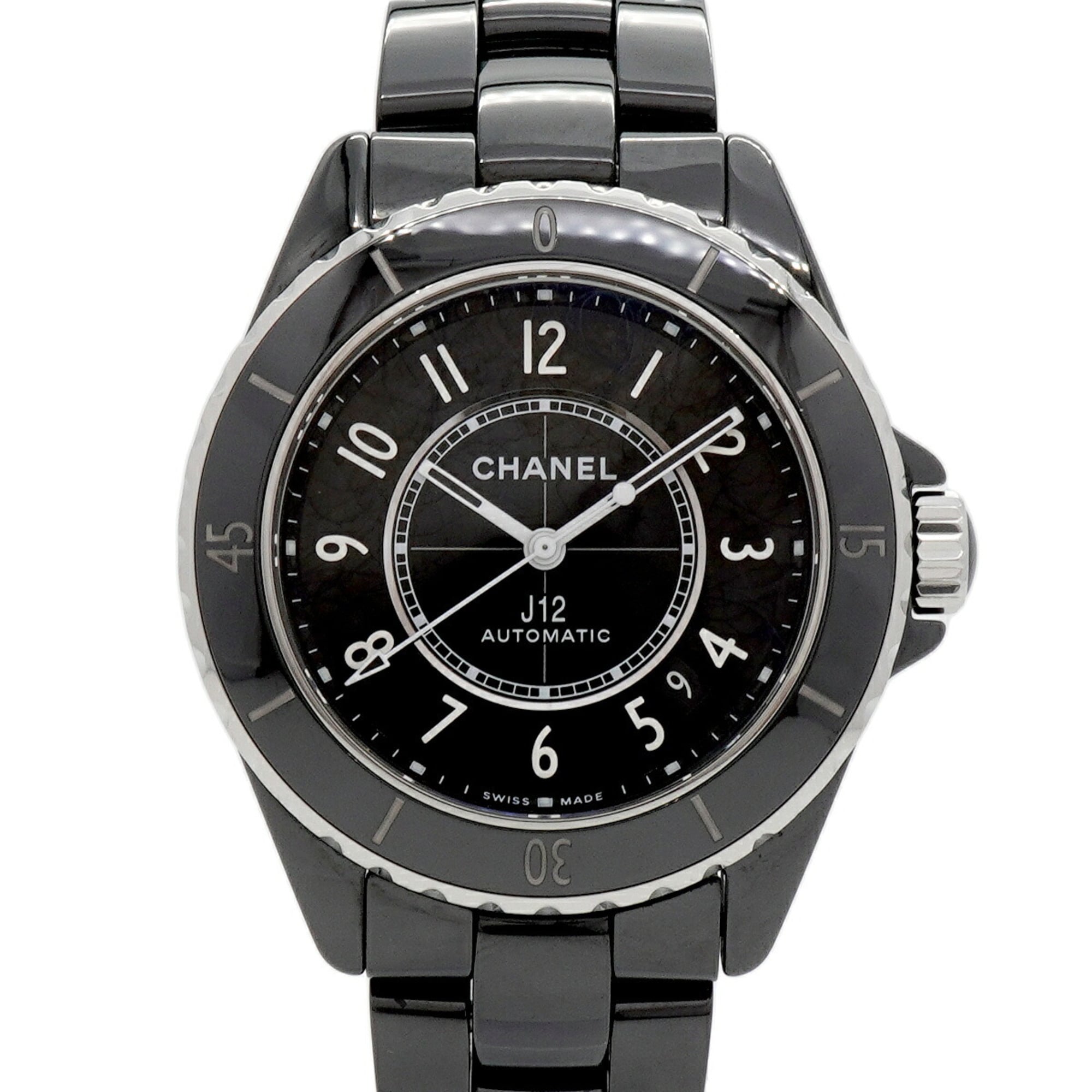 Chanel J12 H5697 Black Dial 38mm Watch