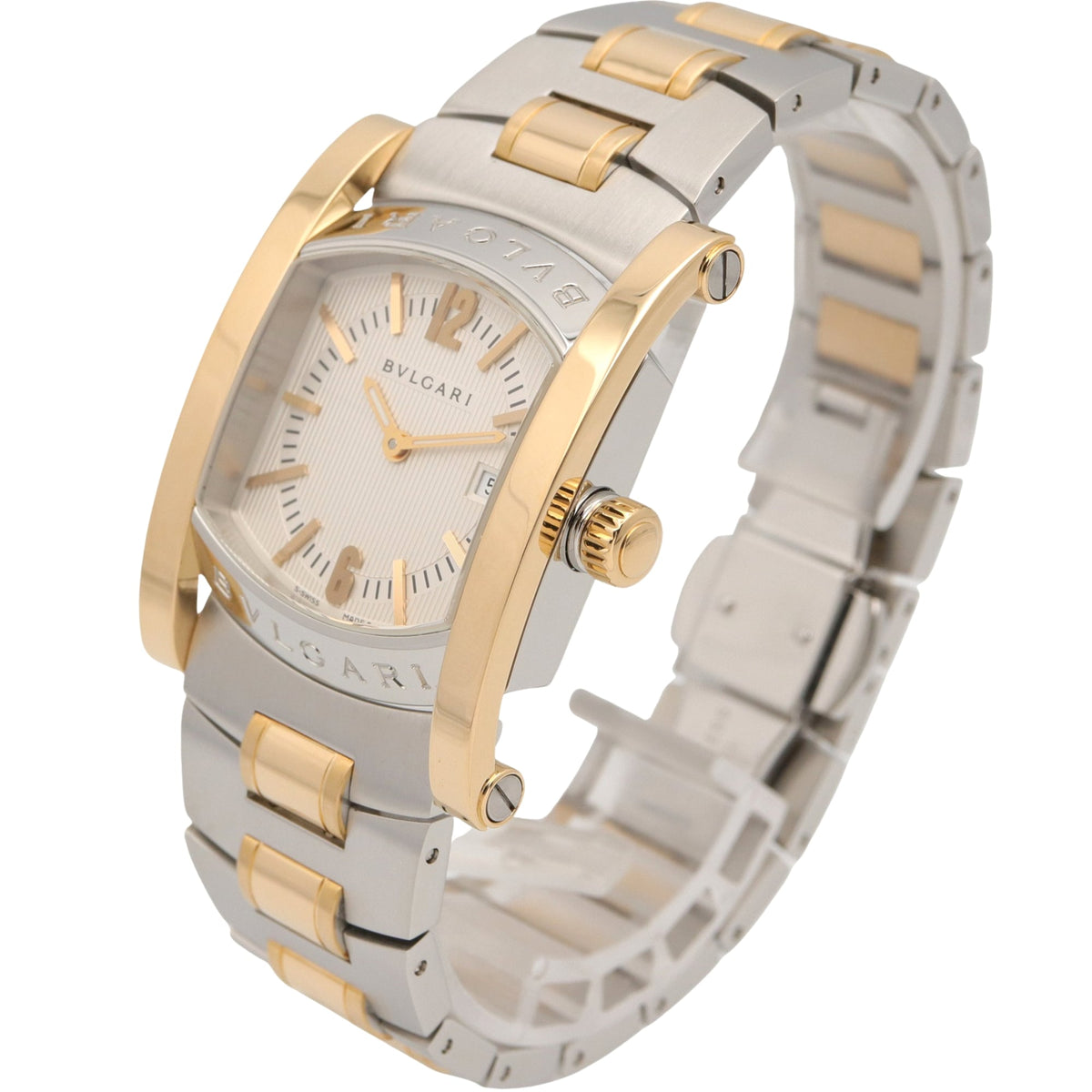 Bvlgari Bulgari BVLGARI Assioma 18K ( AA39SG Silver Dial 30mm Watch