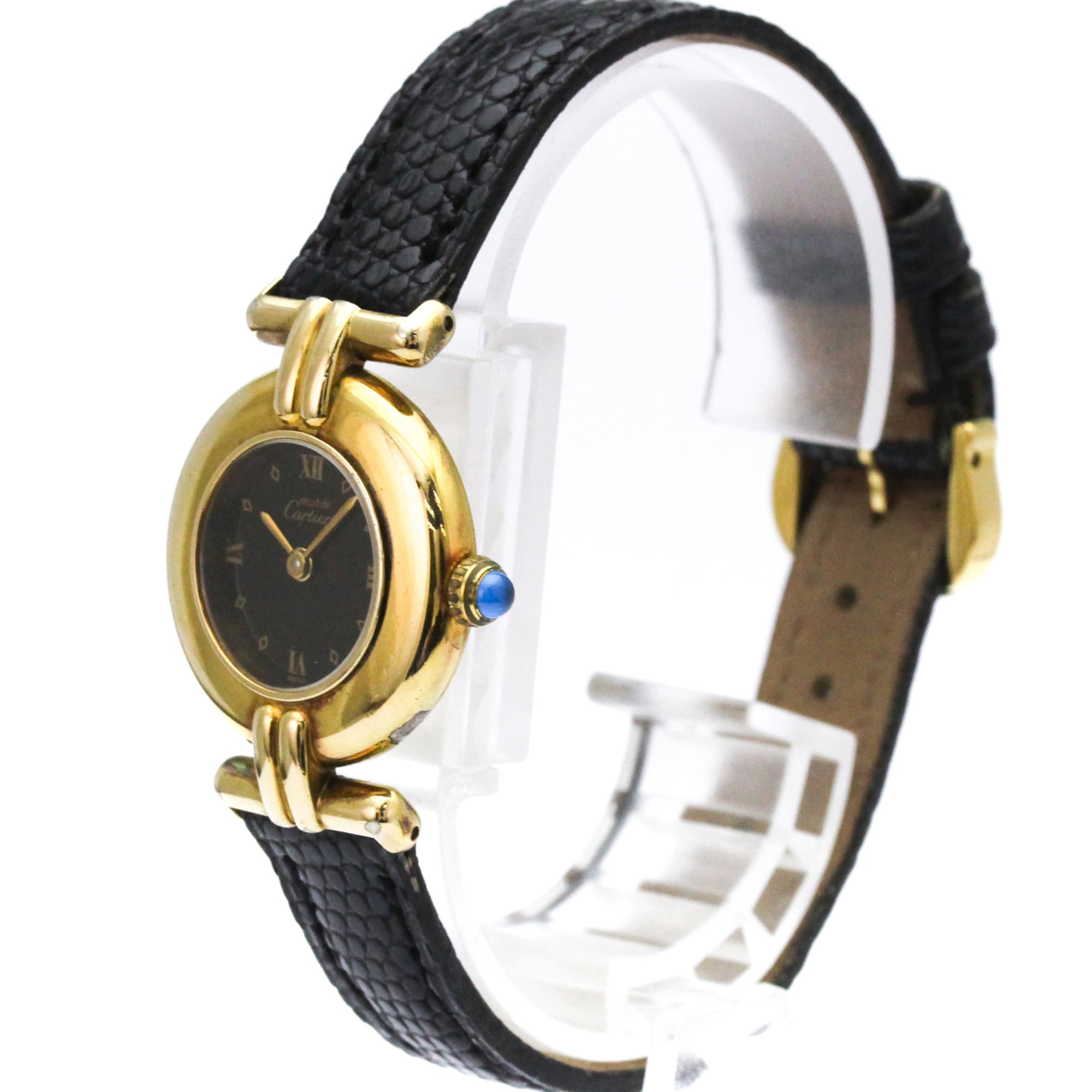 Cartier Colisee W1000753 Black Dial 24mm Watch