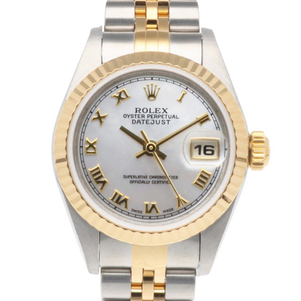 Rolex Datejust Oyster Perpetual 79173 met zilveren wijzerplaat, 26 mm