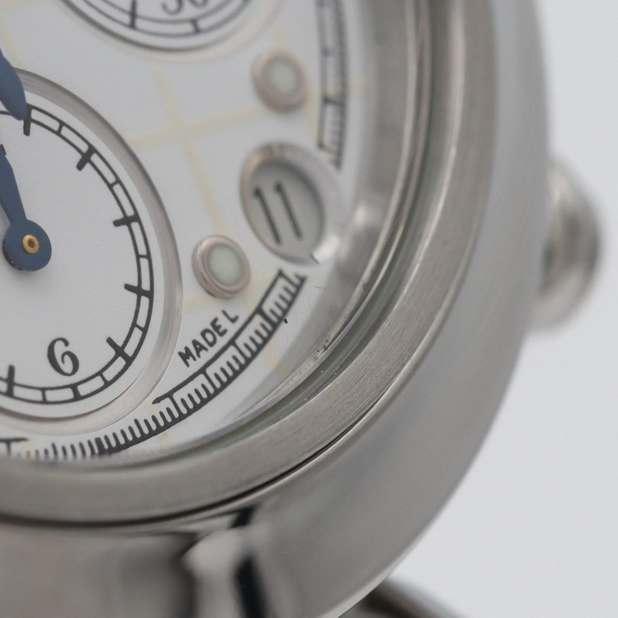 Cartier Pasha W31039M7 White Dial Stainless steel 36mm Watch