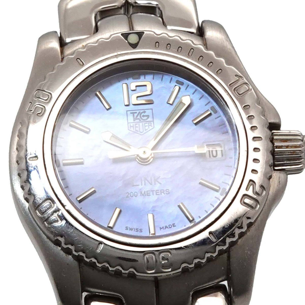 TAG Heuer Link WT141G Blaues Zifferblatt 26 mm Uhr