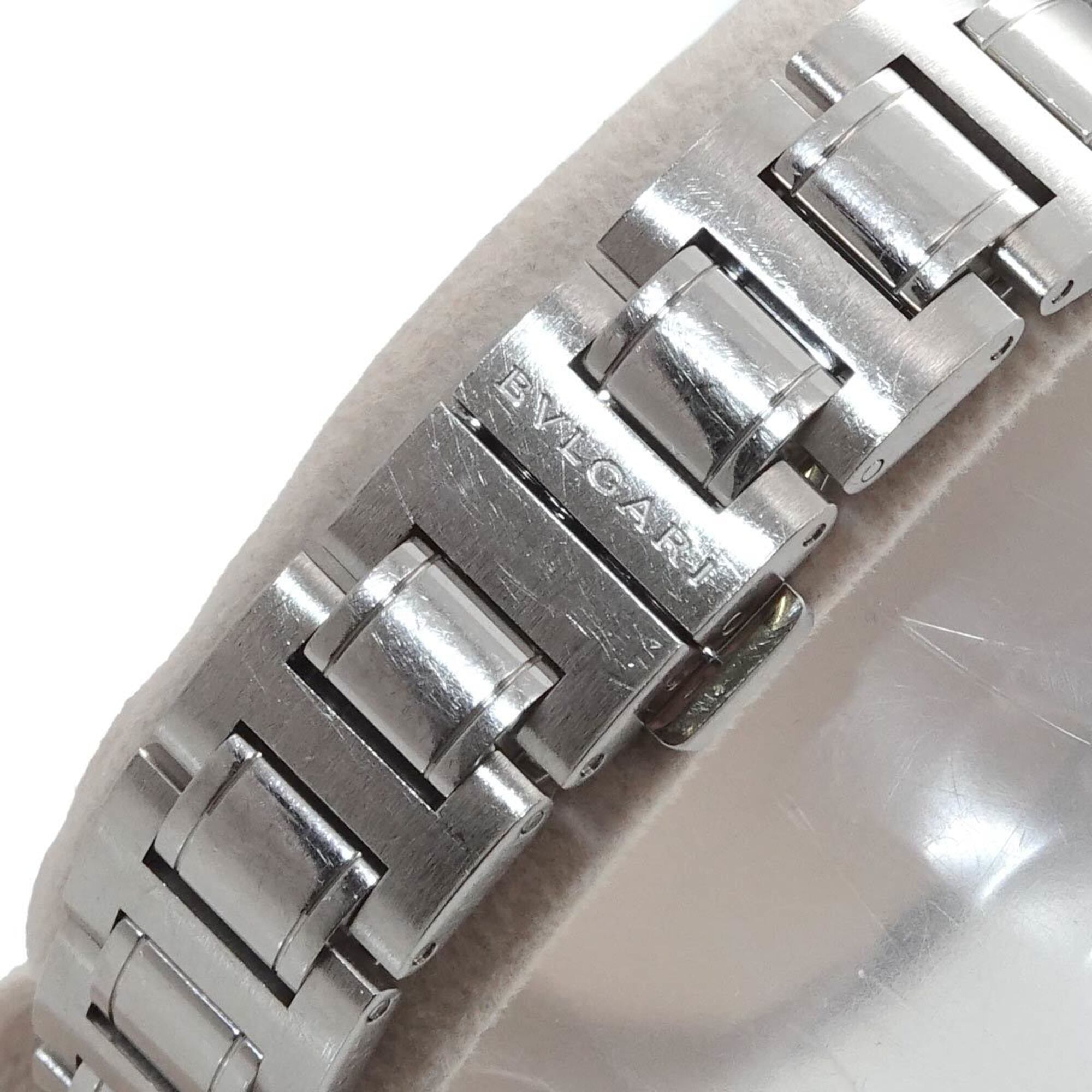 Bulgari BB23SS Women's Watch Date Silver Quartz