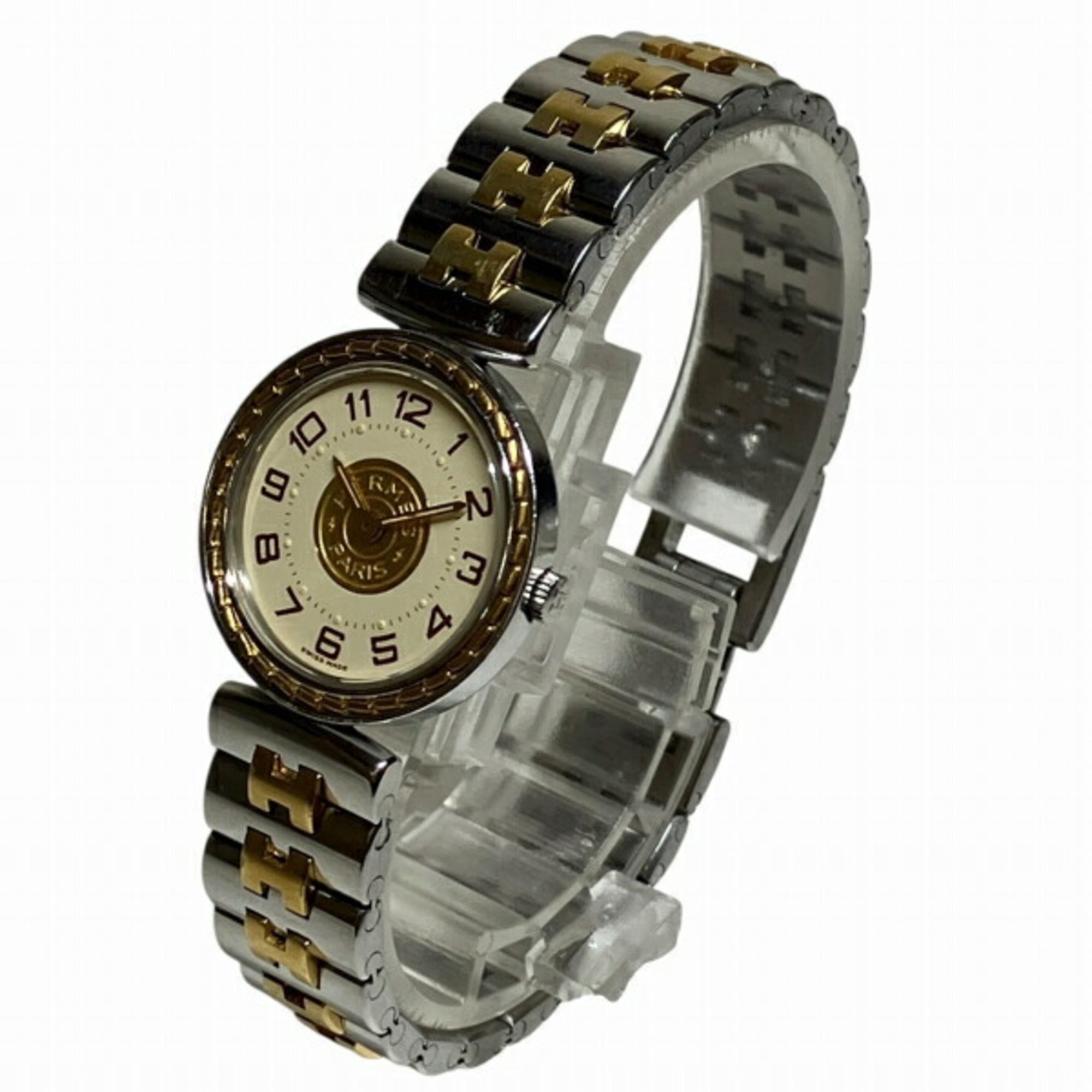 Hermes Sellier Quartz Watch for Women