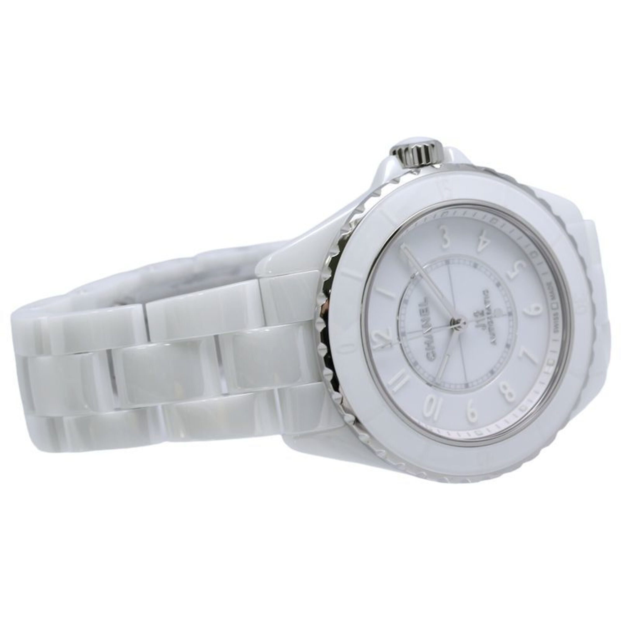 Chanel J12 H6186 White Dial 38mm Watch