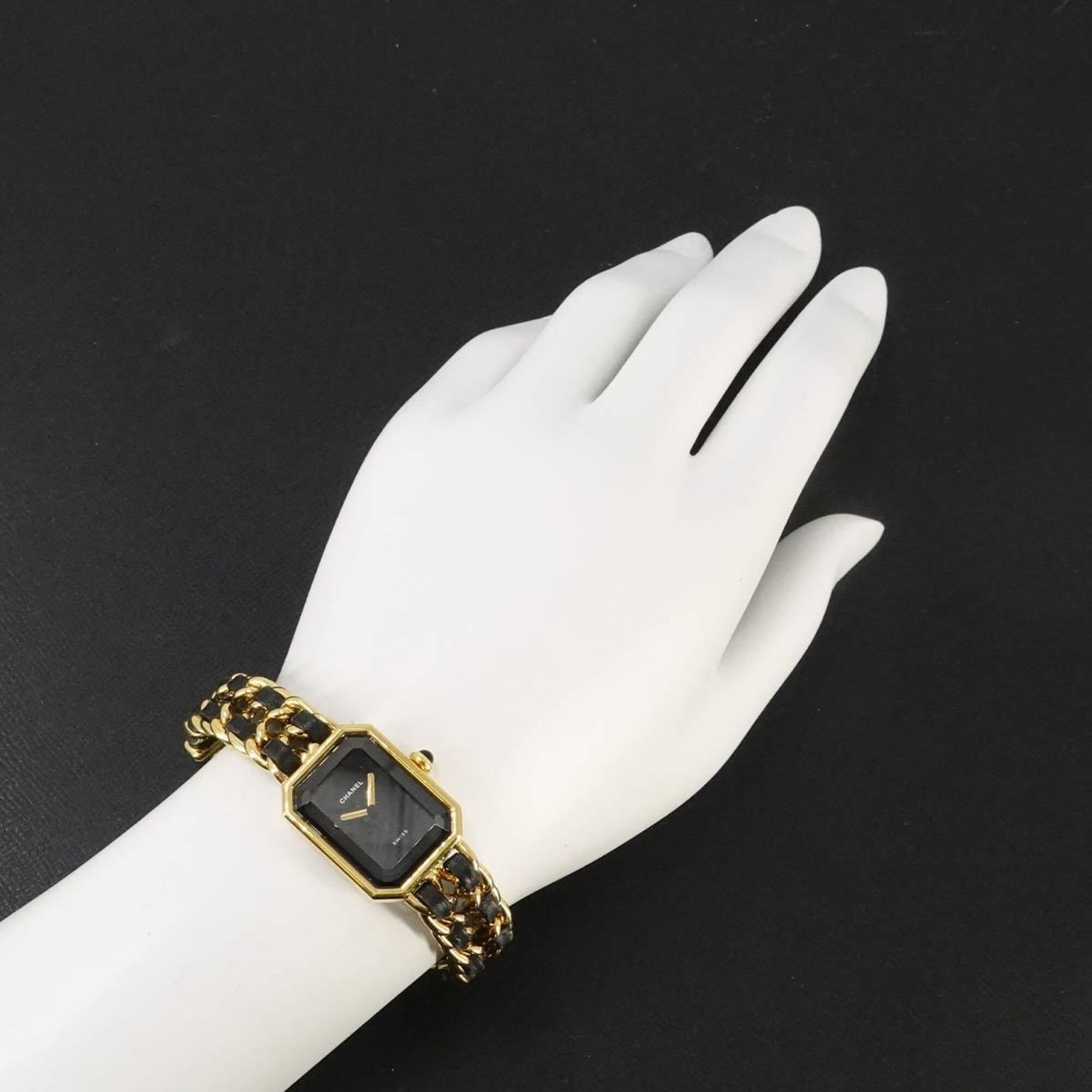 Chanel Premiere H0001 Black Dial 20mm Watch