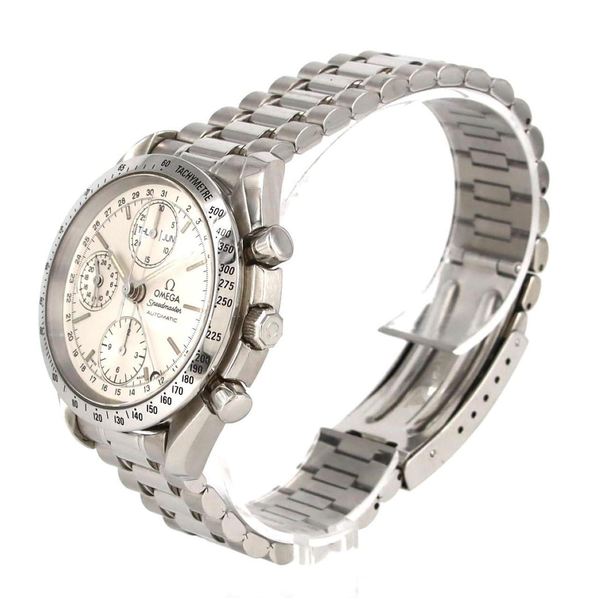 Omega Speedmaster 3521.3 Silver Dial 39mm Watch