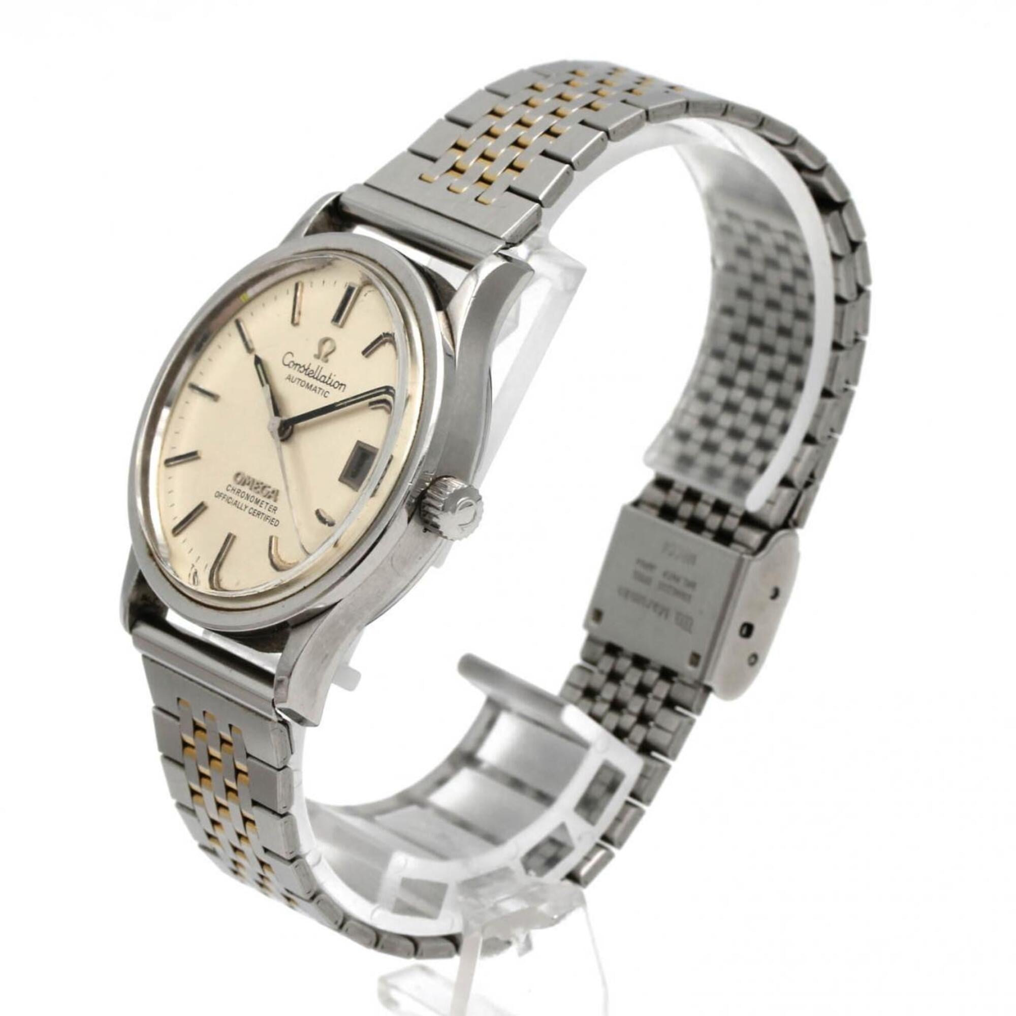 Omega Constellation Chronometer Silver Dial 33mm Watch