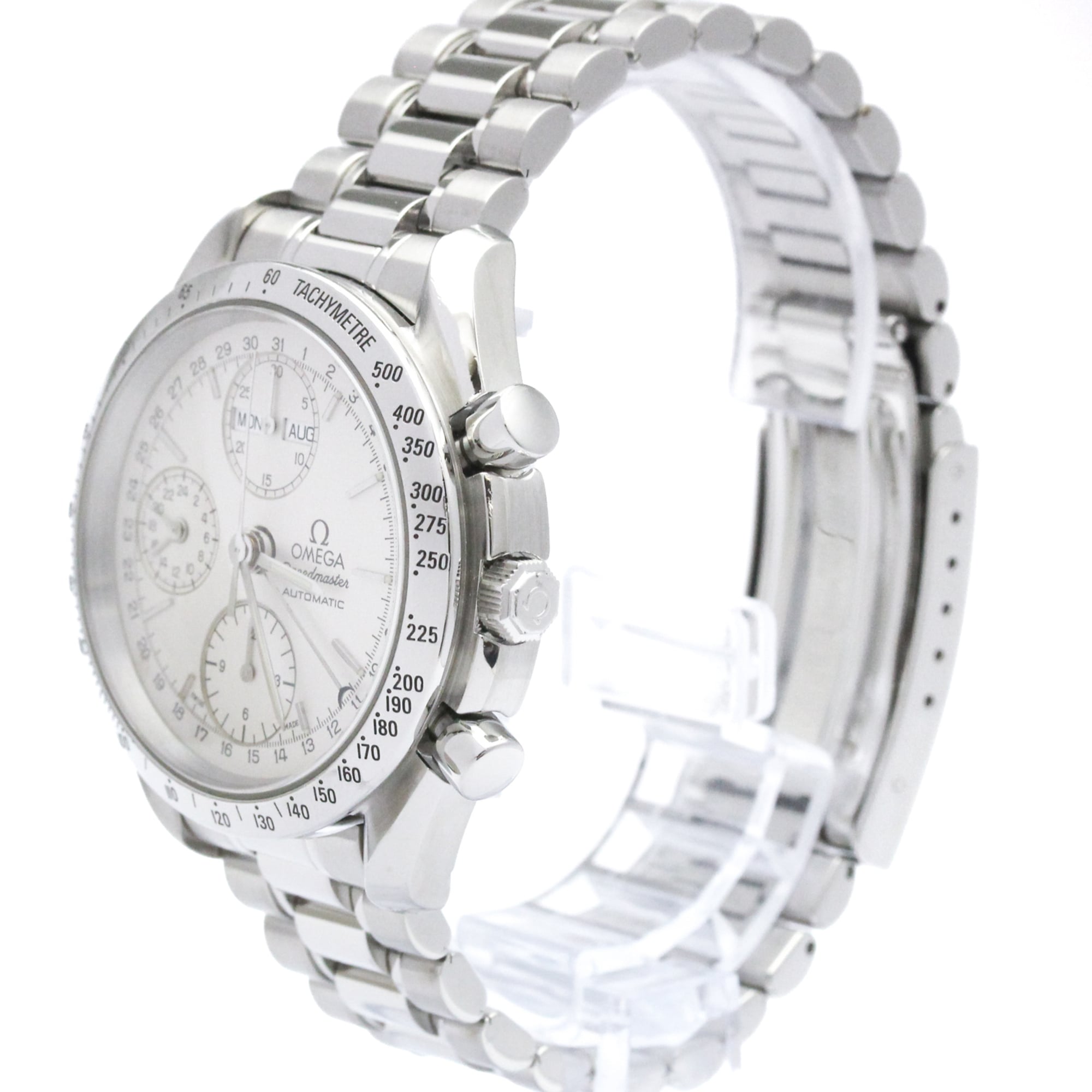 Omega Speedmaster 3521.3 Silver Dial 39mm Watch