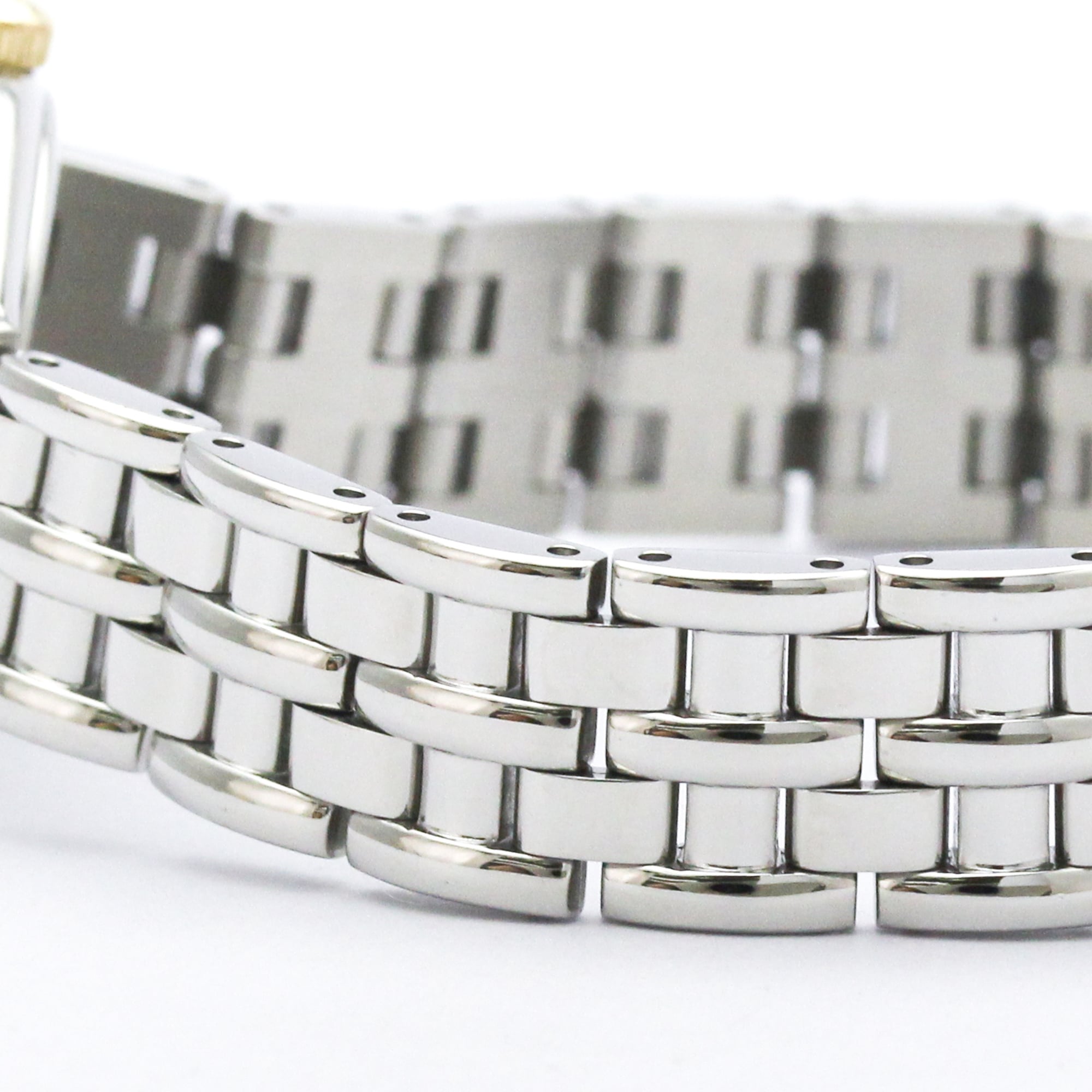 OMEGA De Ville Symbol Damenuhr aus 18-karätigem Gold und Edelstahl 595.0101