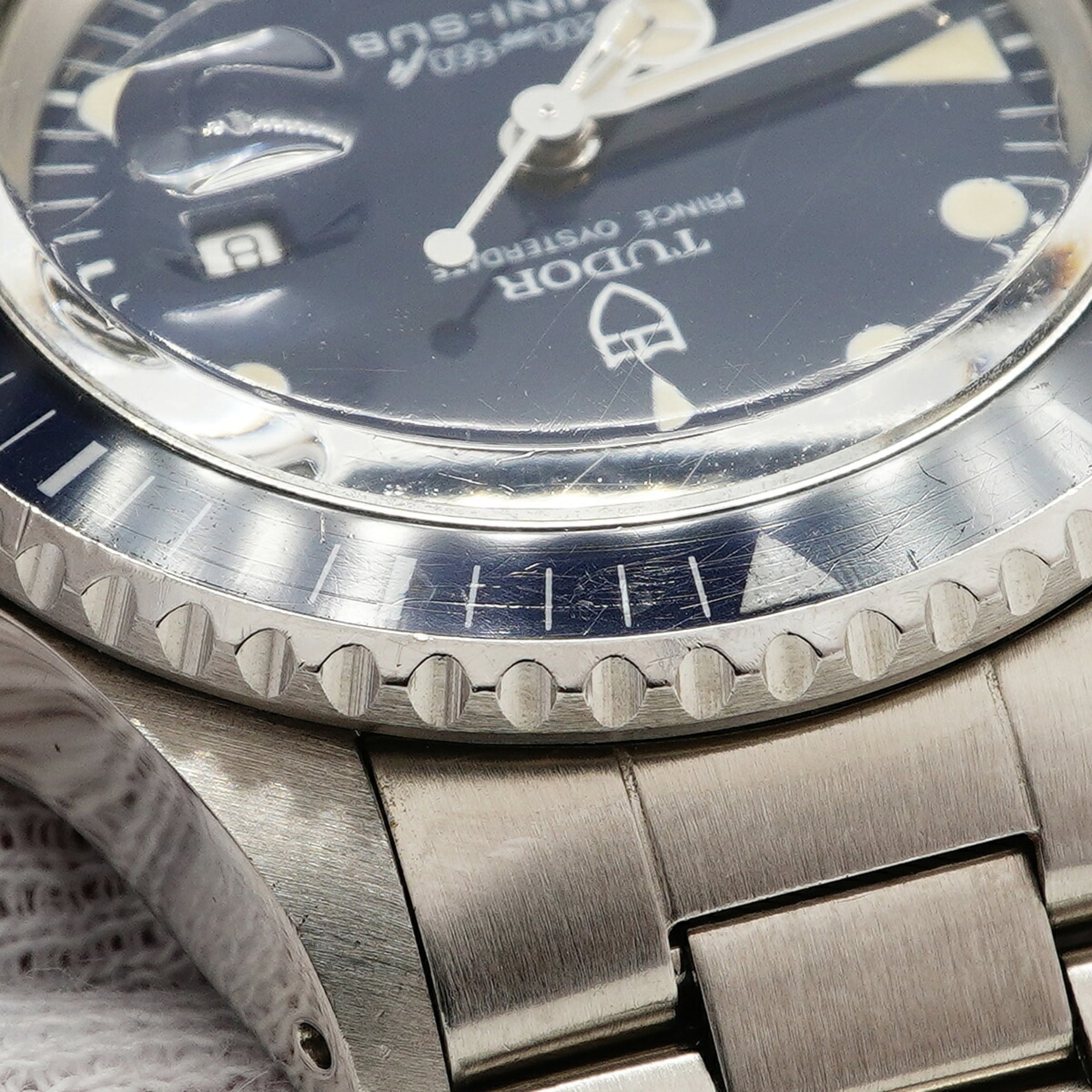 Tudor Prince Oysterdate 73090 Blue Dial 32mm Watch