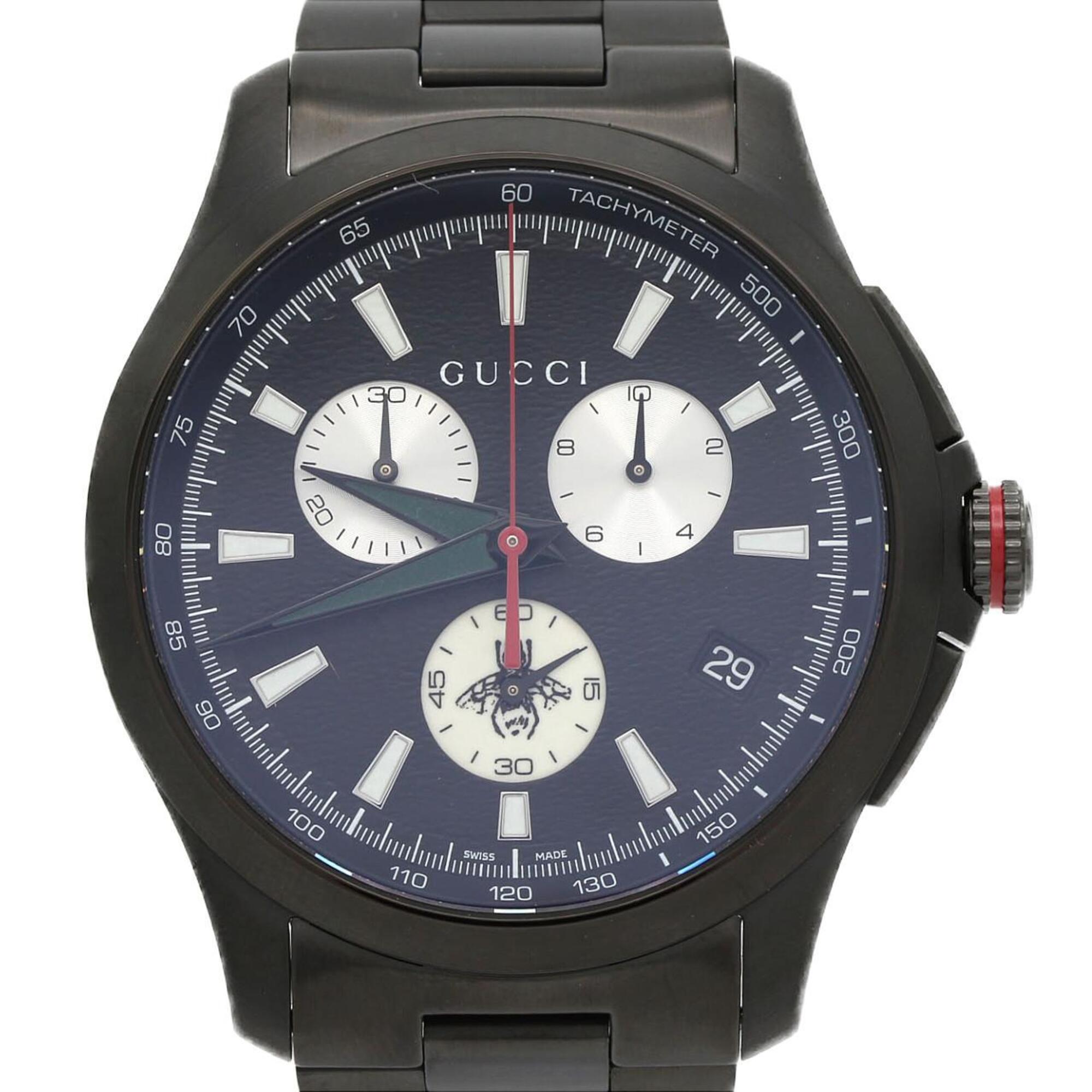Gucci G-Timeless 126.2/YA126268 Silver Dial 45mm Watch
