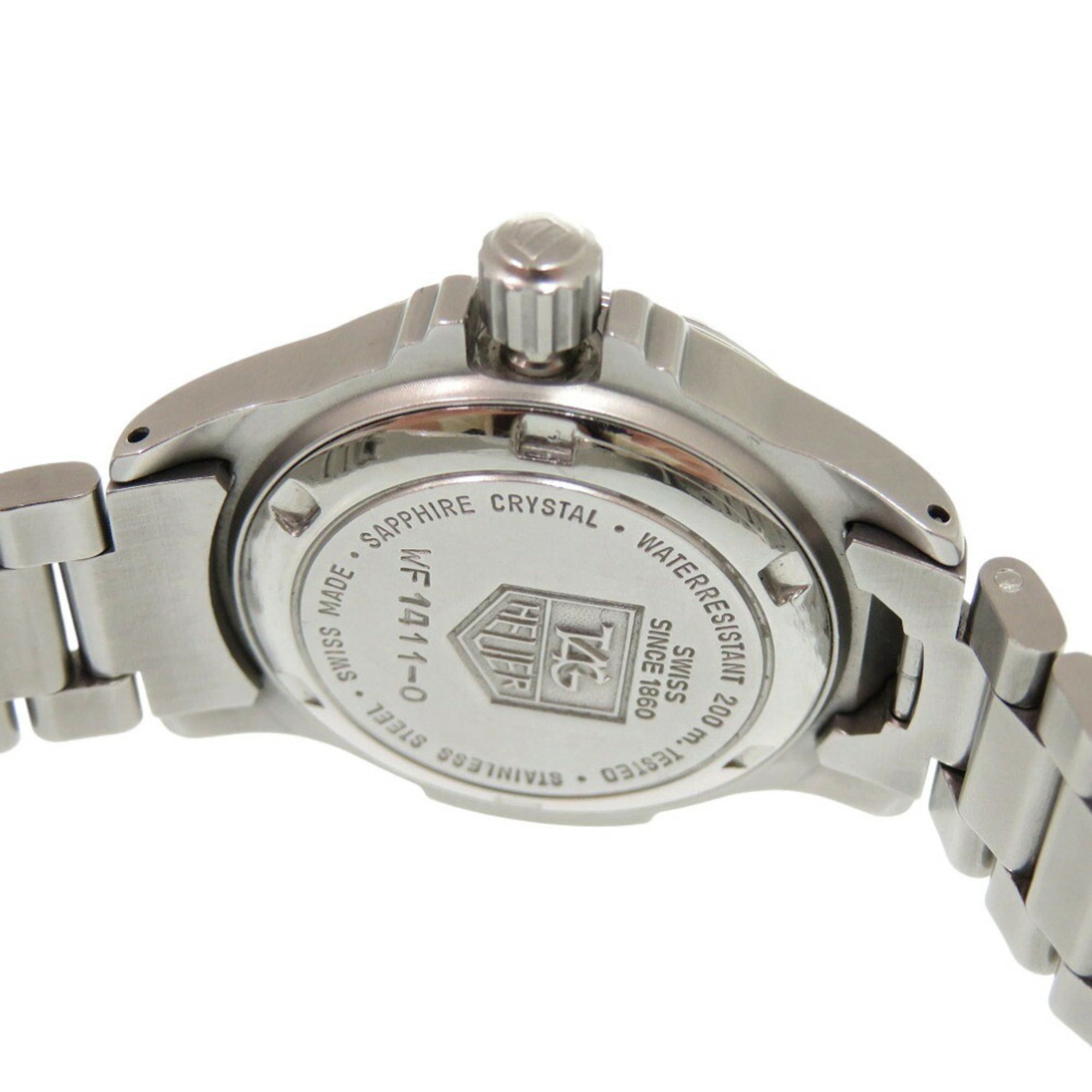 TAG Heuer Professional 200 m WF1411-0 Edelstahl-Quarzuhr Grau 0555TAG HEUER