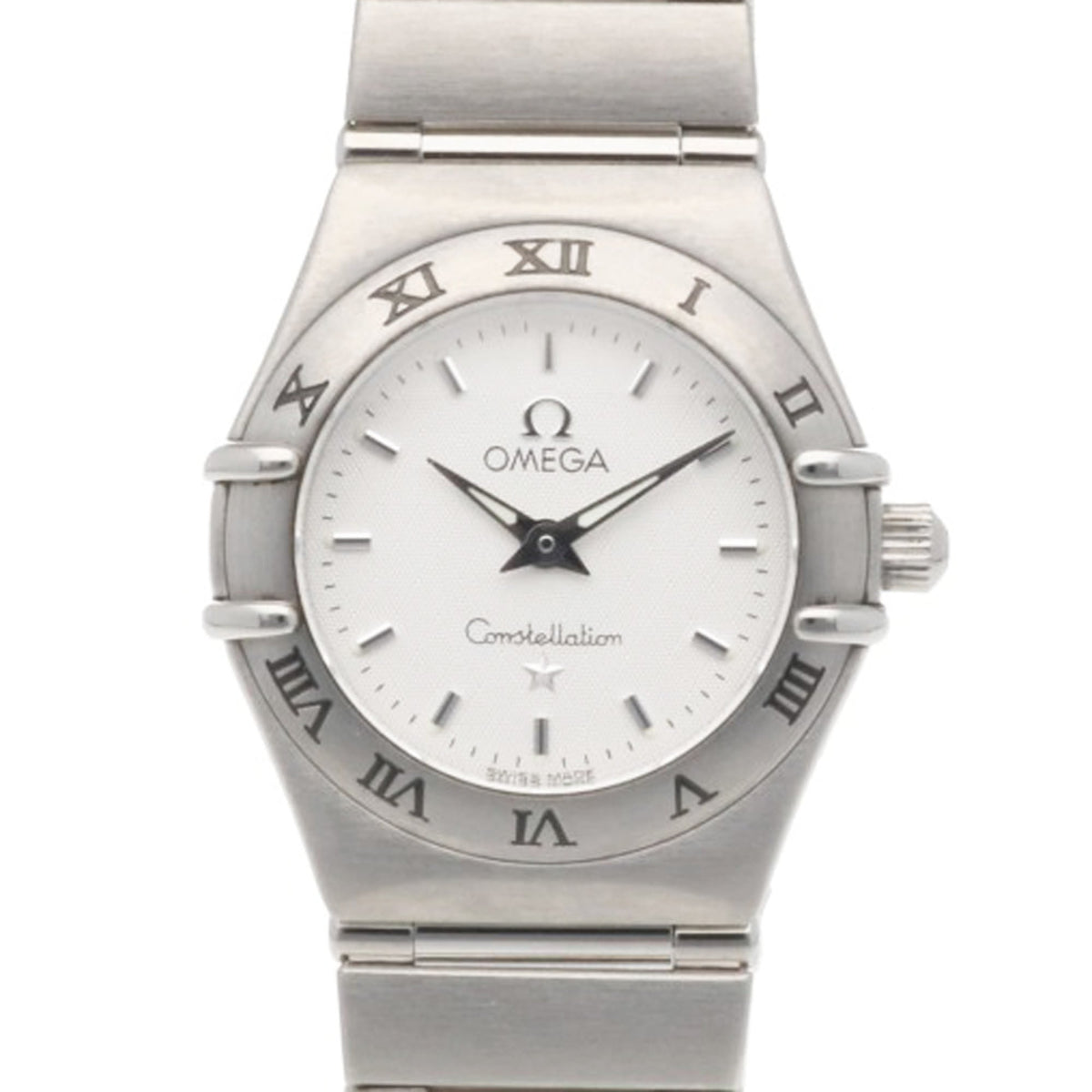 Omega Constellation Mini 15623000 Weiß Zifferblatt 23 mm Uhr