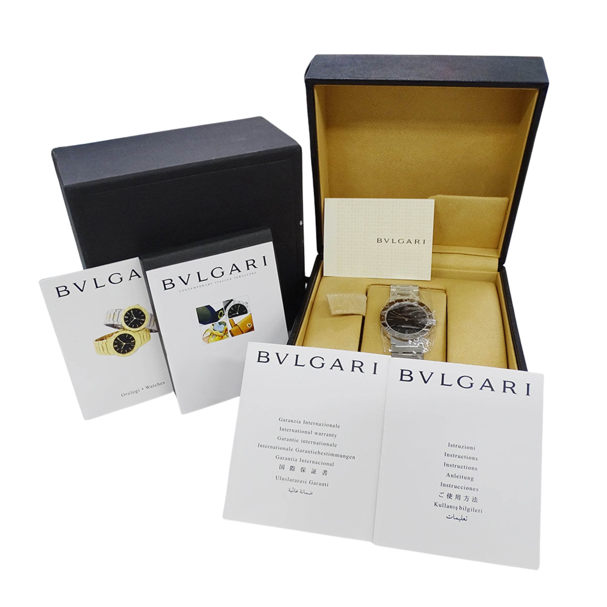 Bulgari BVLGARI BB33SS Black Dial 33mm Watch