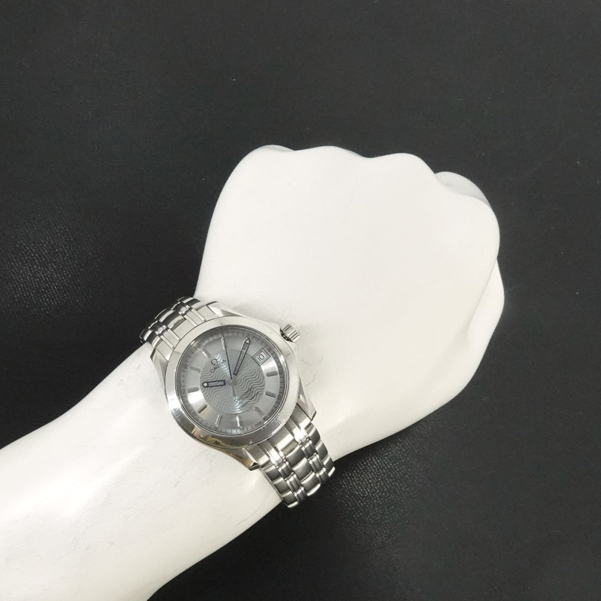 Omega Seamaster 120 Chronometer 2501 31 Silber Zifferblatt 36 mm Uhr