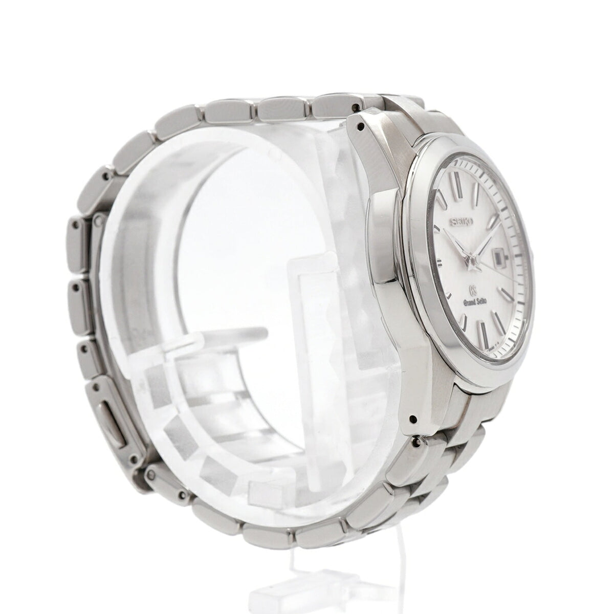 Grand Seiko Grand Date STGF053/4J52-0AA1 horloge met witte wijzerplaat, 28 mm