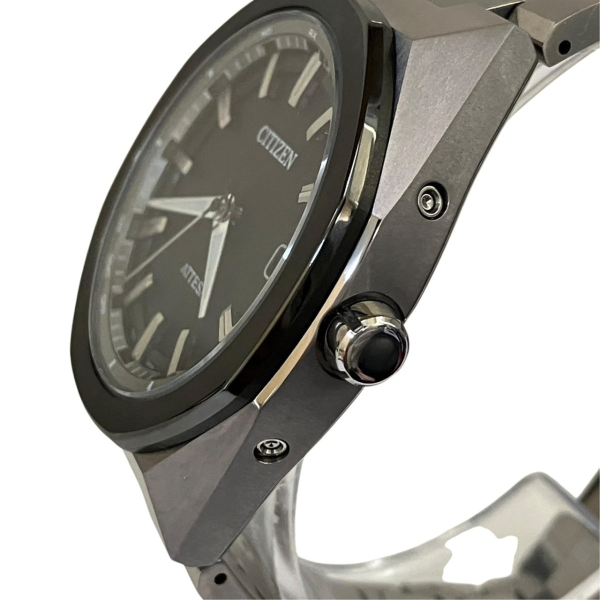 Citizen Attesa H128-00CWT01/CB3044-55E Black Dial 39mm Watch