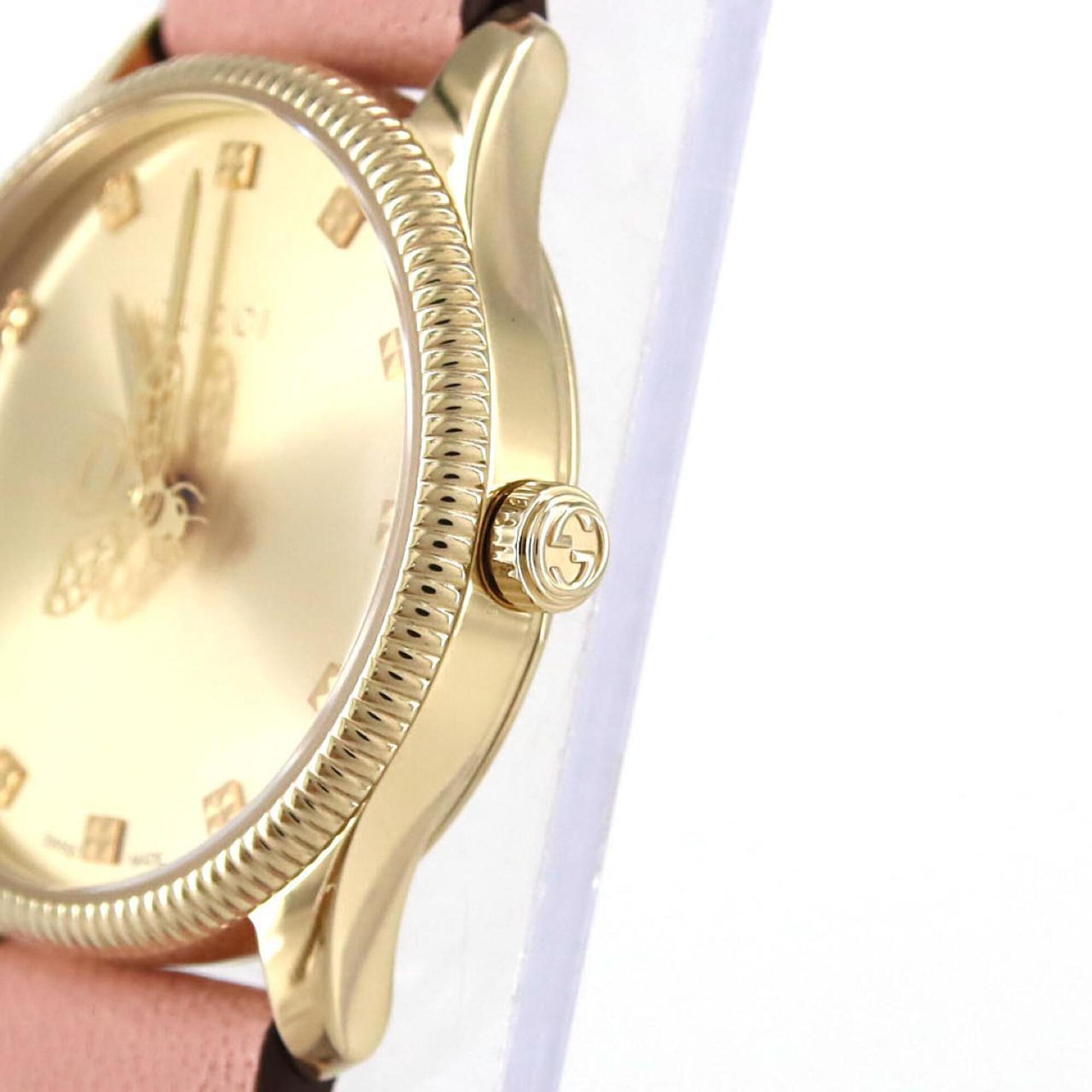 Gucci G-Timeless 126.5 Gold Dial 29mm Watch