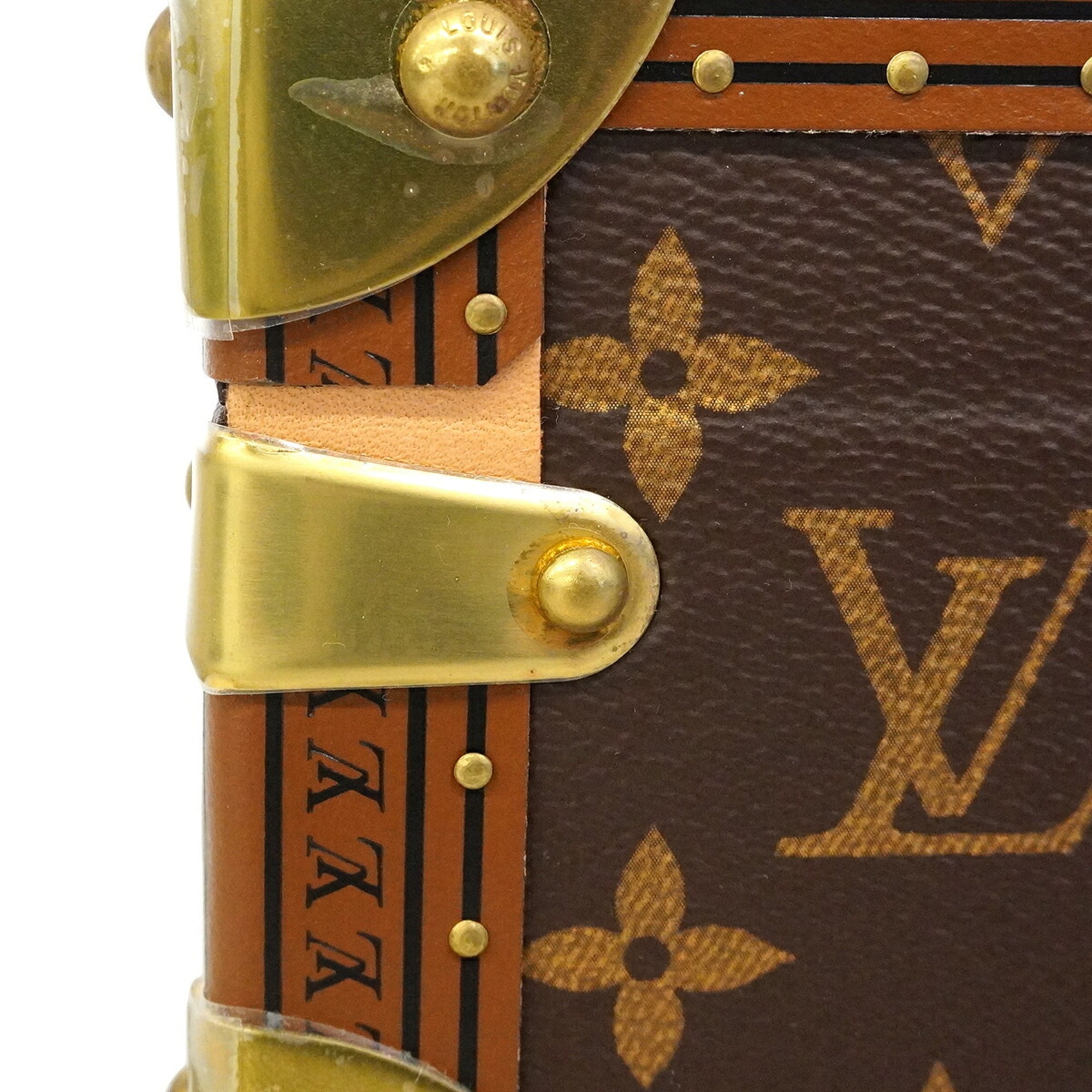 Louis Vuitton Monogram Case Coffret 8 Montres Brown/Navy /Wo P3276007