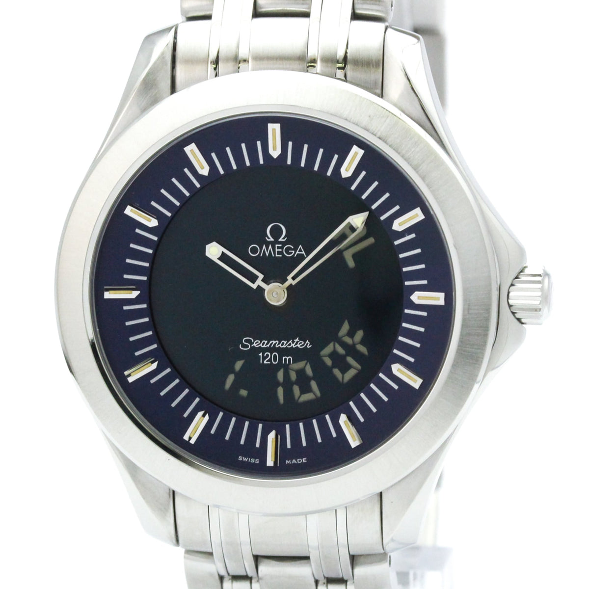 Omega Seamaster 2521.81 Blue Dial 39mm Watch