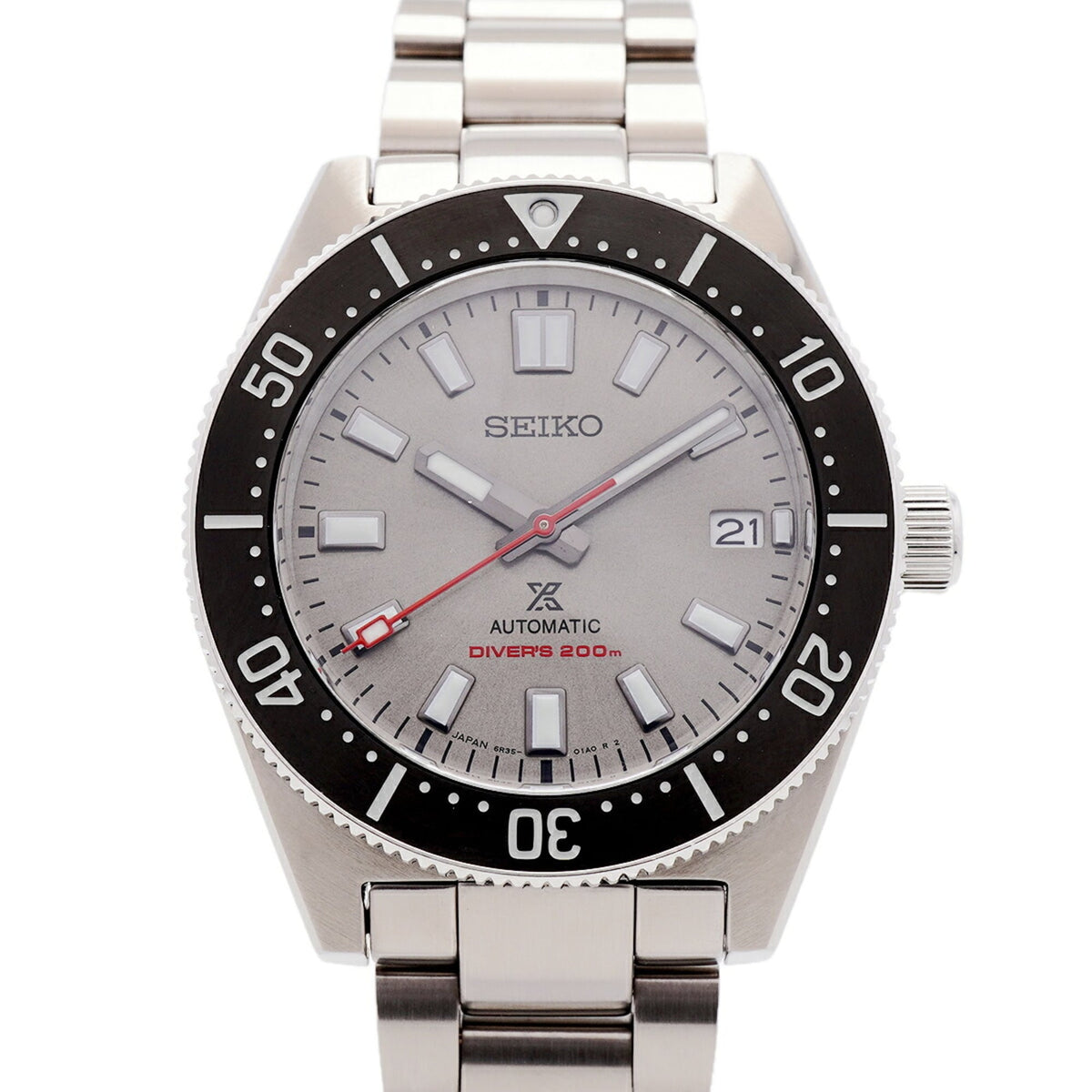 Montre Seiko Prospex SBDC191/6R35-02W0 à cadran gris 40mm
