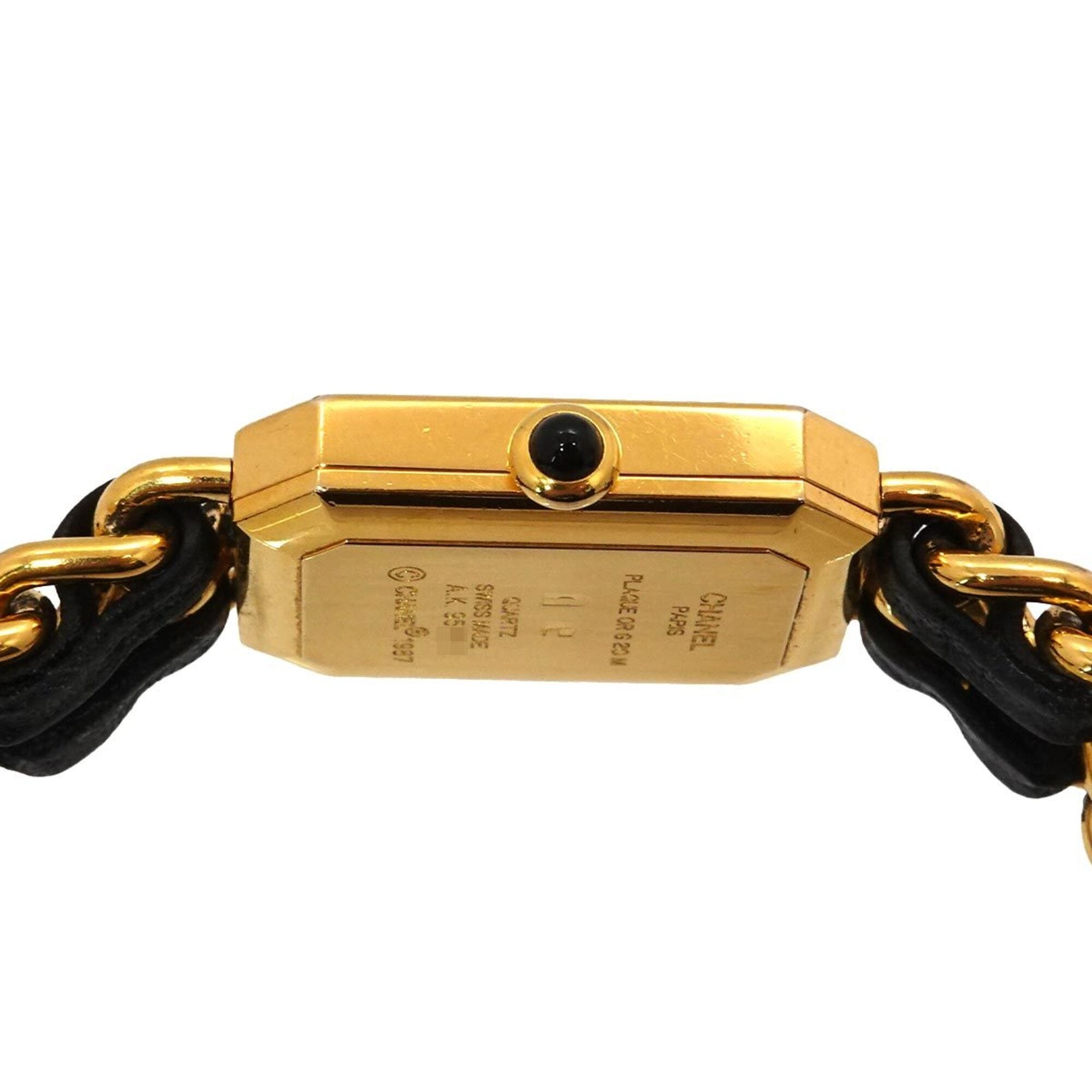 Chanel Premiere H0001 Black Dial 20mm Watch