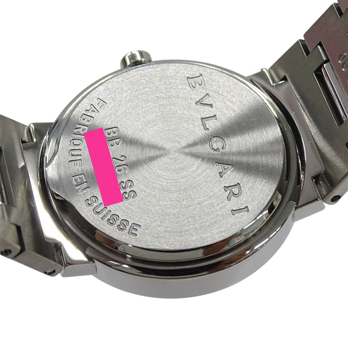 Bvlgari Bulgari BVLGARI BB26SS Black Dial 26mm Watch