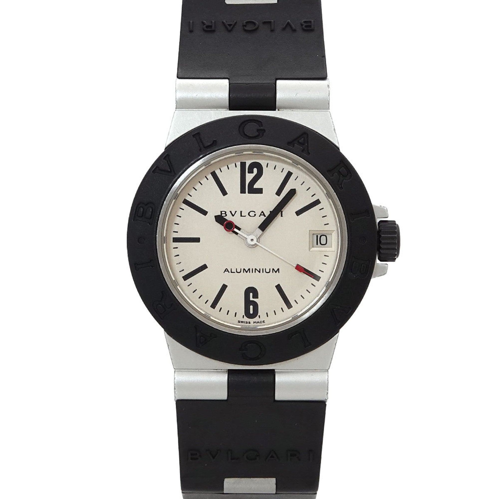 Bvlgari Bulgari BVLGARI Aluminum AL32A Silver Dial 32mm Watch