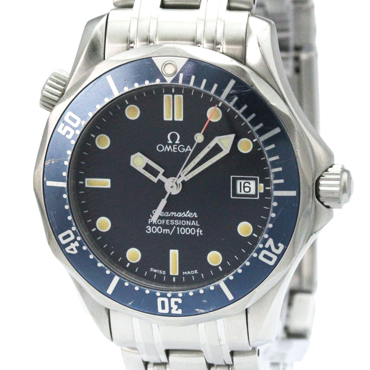 Omega Seamaster 2561.80 Blue Dial 36mm Watch