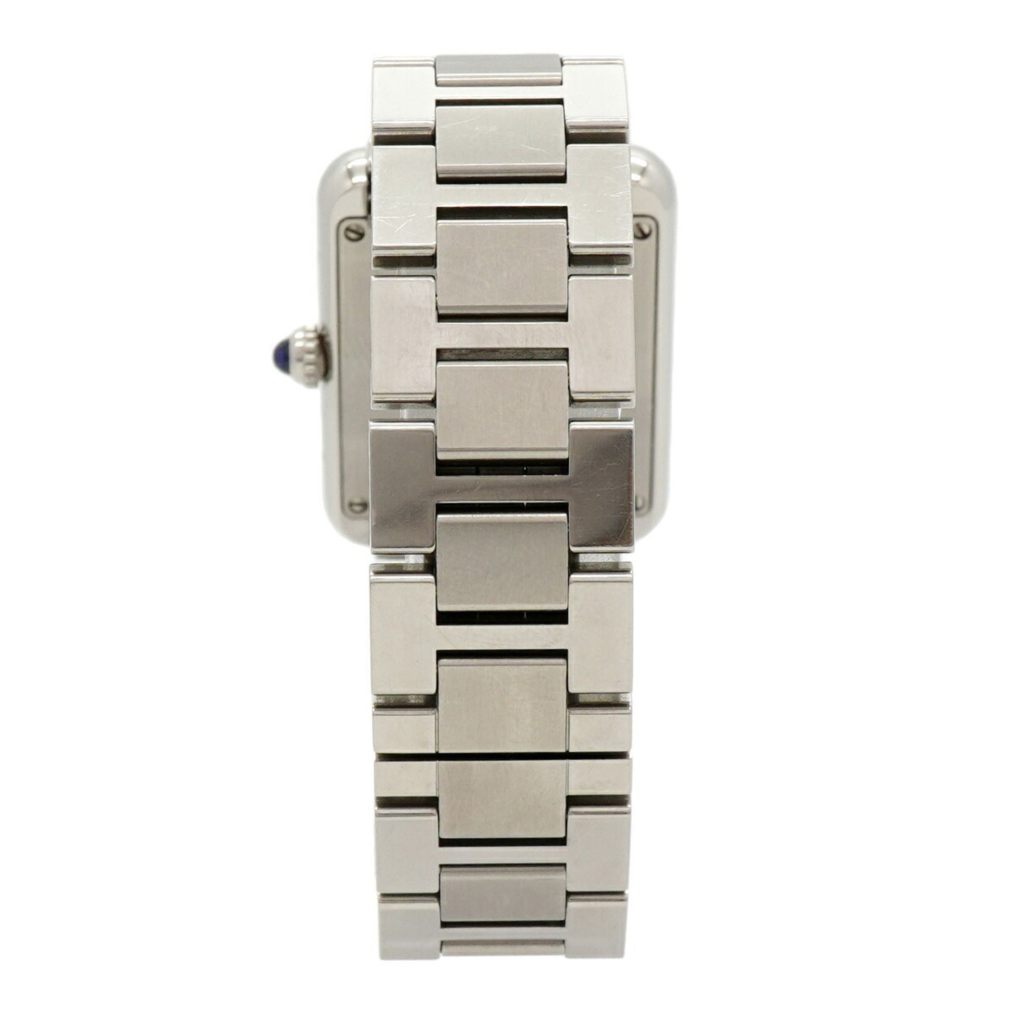Cartier Tank Solo SM W5200013 Silver Dial Women's Watch