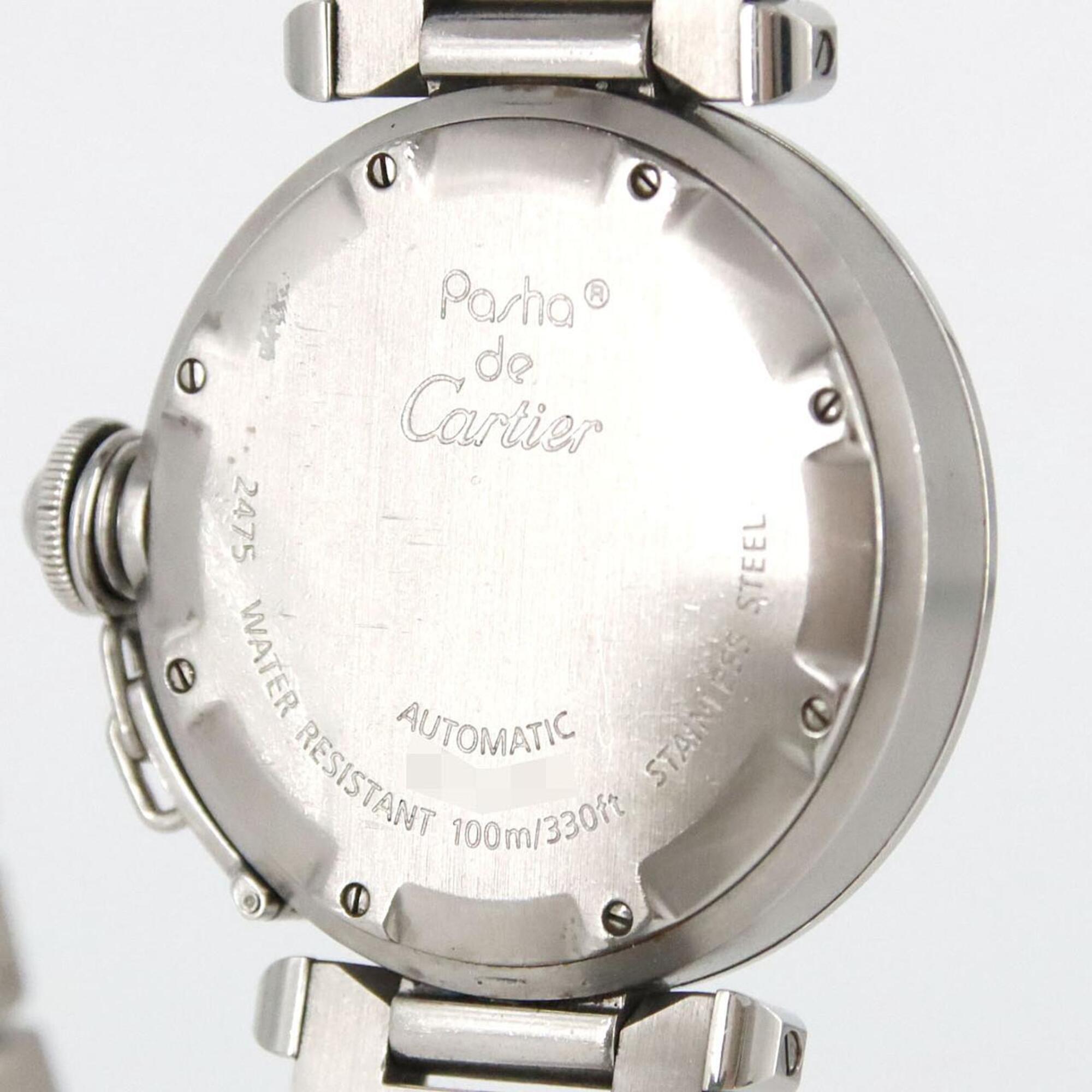 Cartier Pasha C Grande Date W31058M7 Pink Dial 35mm Watch