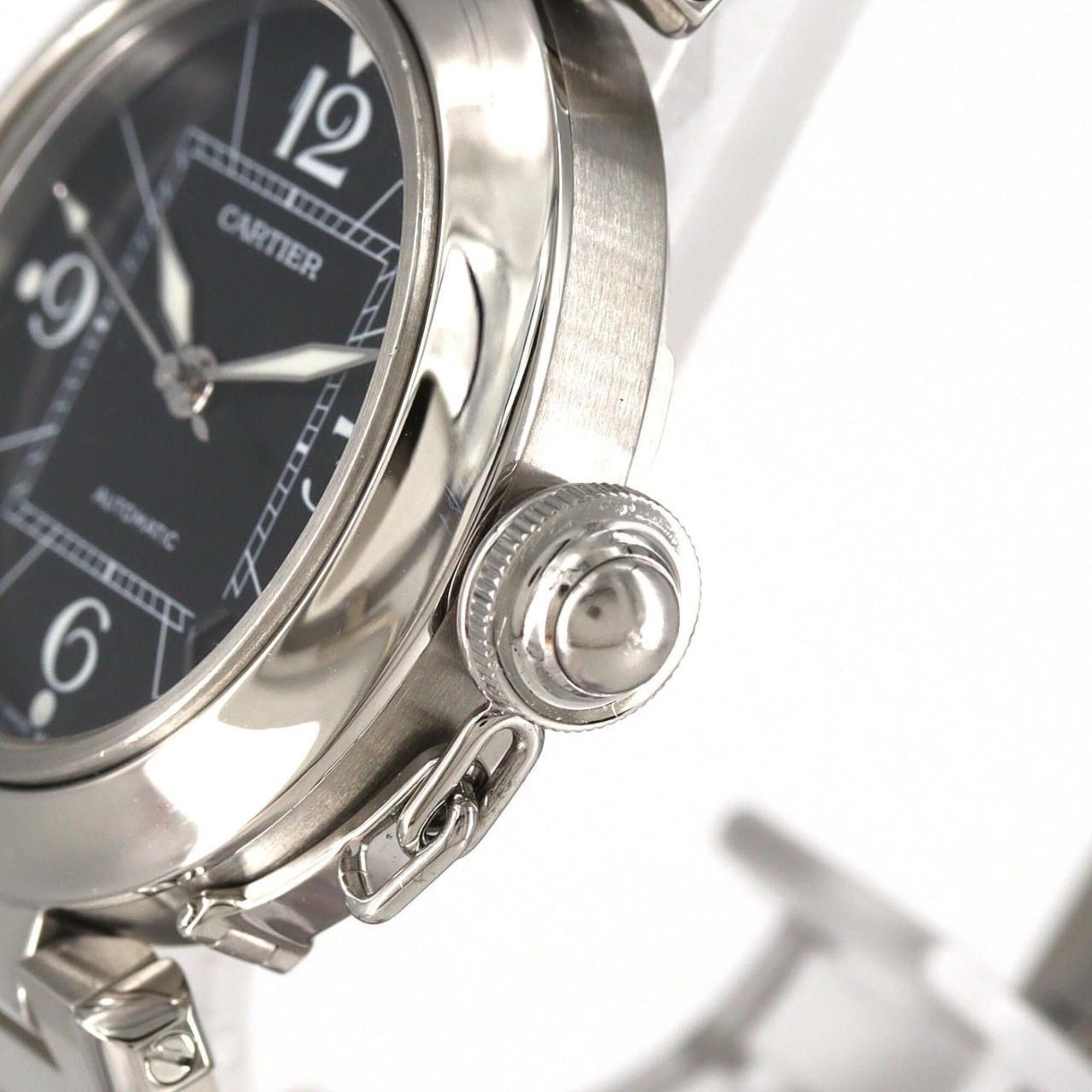 Cartier Pasha C W31076M7 Stainless Steel Automatic Watch
