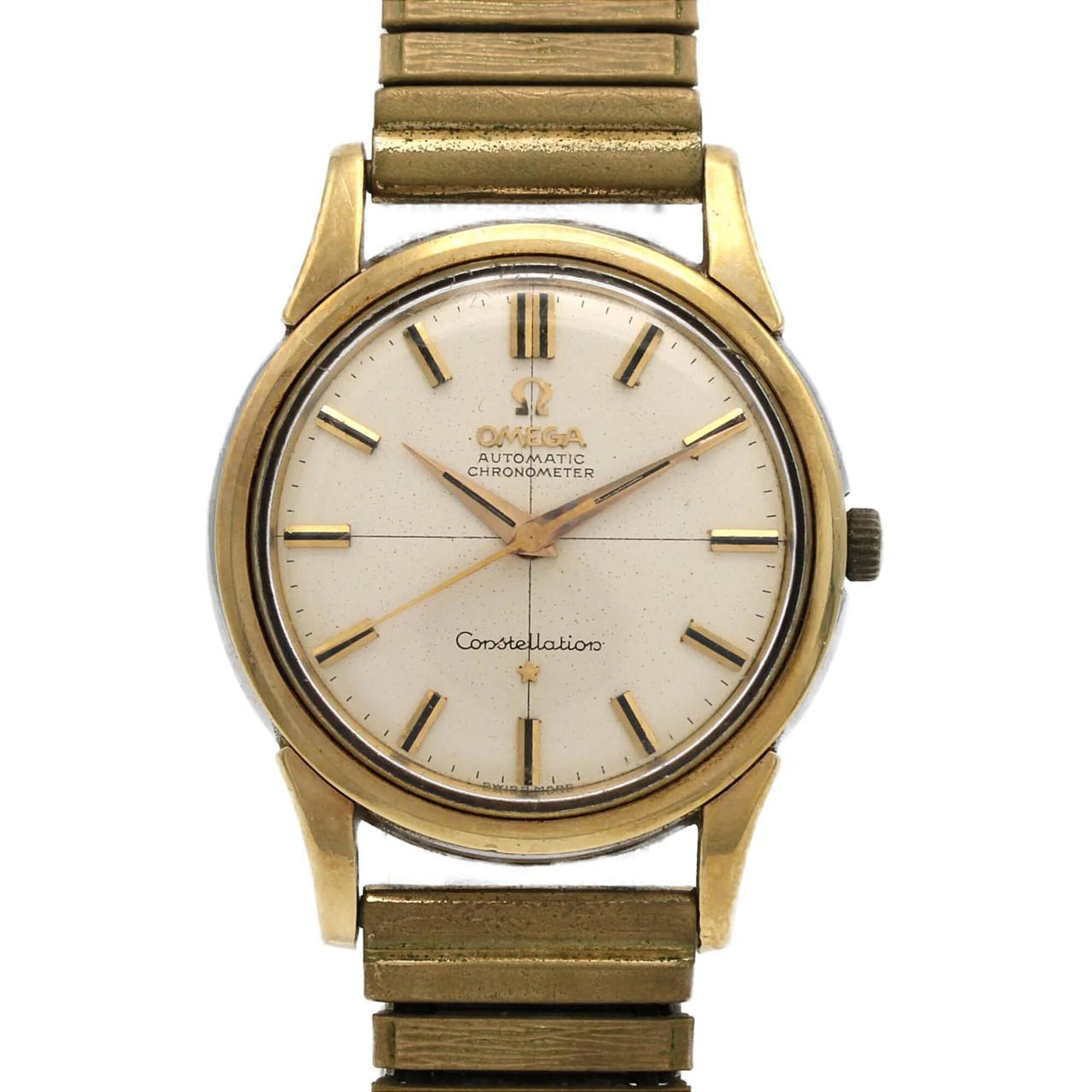 Omega Constellation Chronometer Silver Dial 34mm Watch