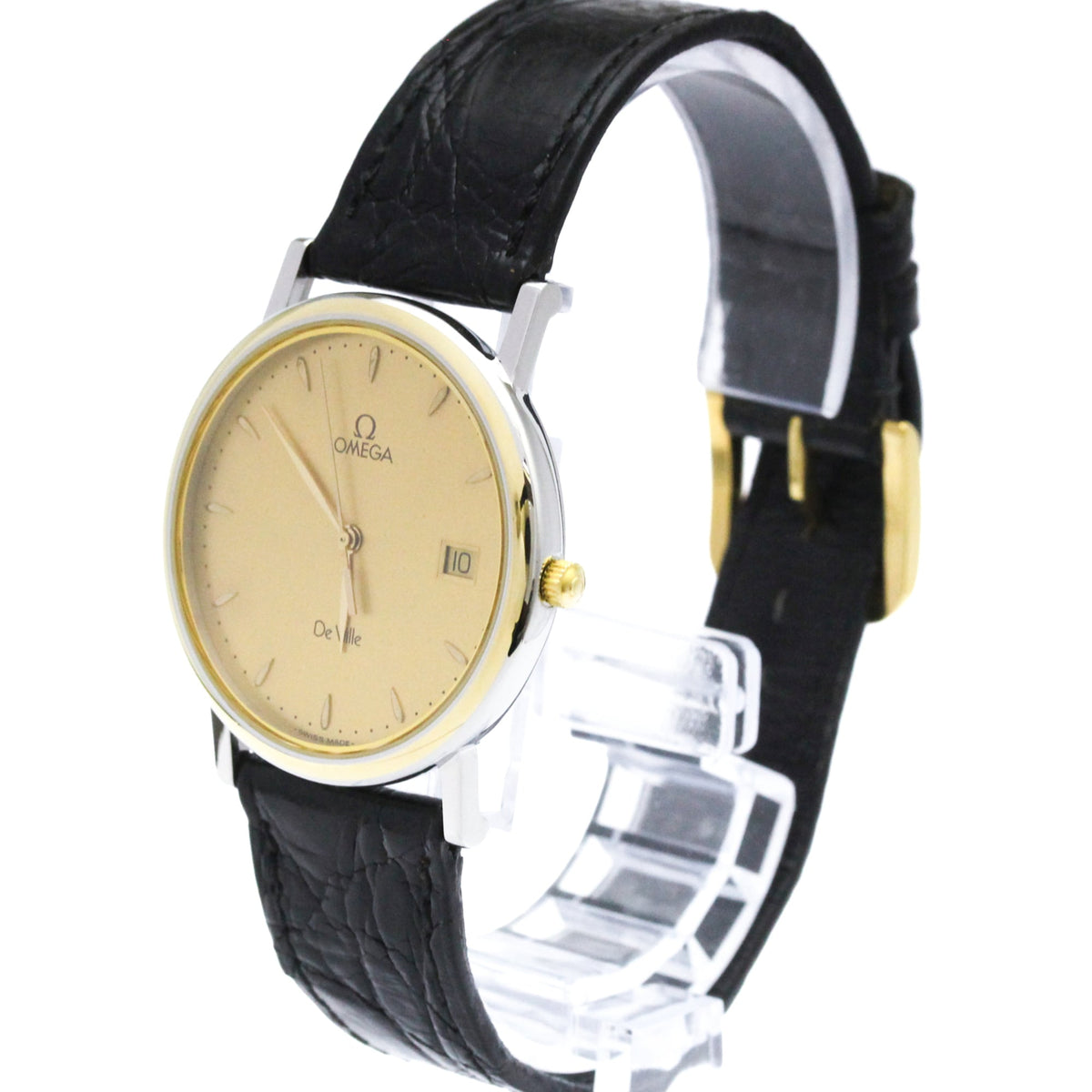 Omega De Ville 7420.11.30 Gold Dial 32mm Watch