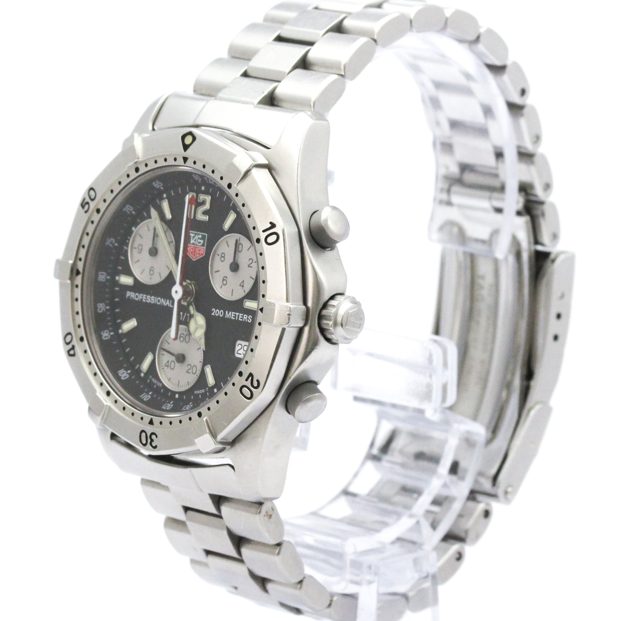 TAG HEUER 2000 Classic Professional Chronograph Watch CK1110