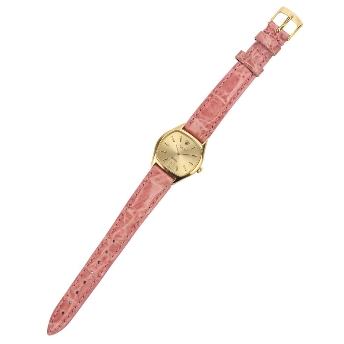 Rolex Cellini Gold Dial 26mm Watch