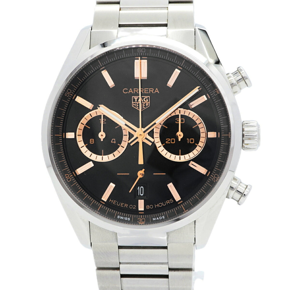 Montre TAG Heuer Carrera Calibre CBN2019 Noir avec cadran de 41 mm