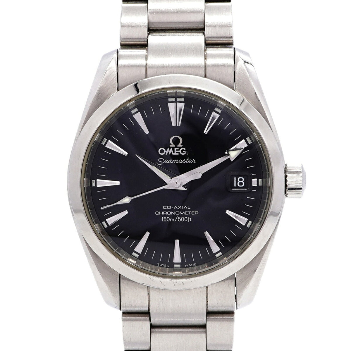 Omega Seamaster Aqua Terra Co-Axial 2503.5 Black Dial 36mm Watch