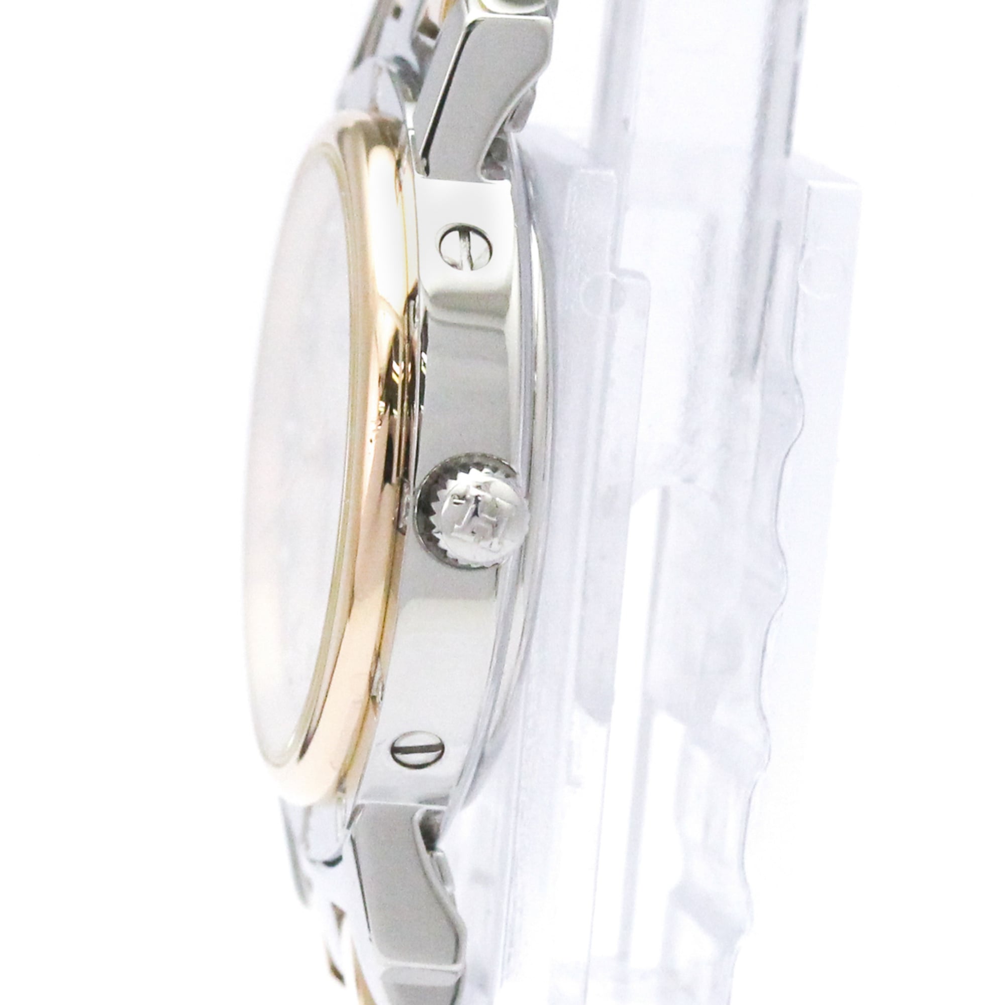 Montre HERMES Clipper Diamond Rose Cadran en nacre Quartz CL4.222