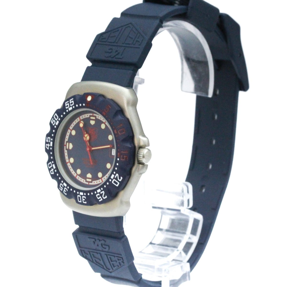 TAG Heuer Formula 1 370.513 Horloge met blauwe wijzerplaat, 35 mm